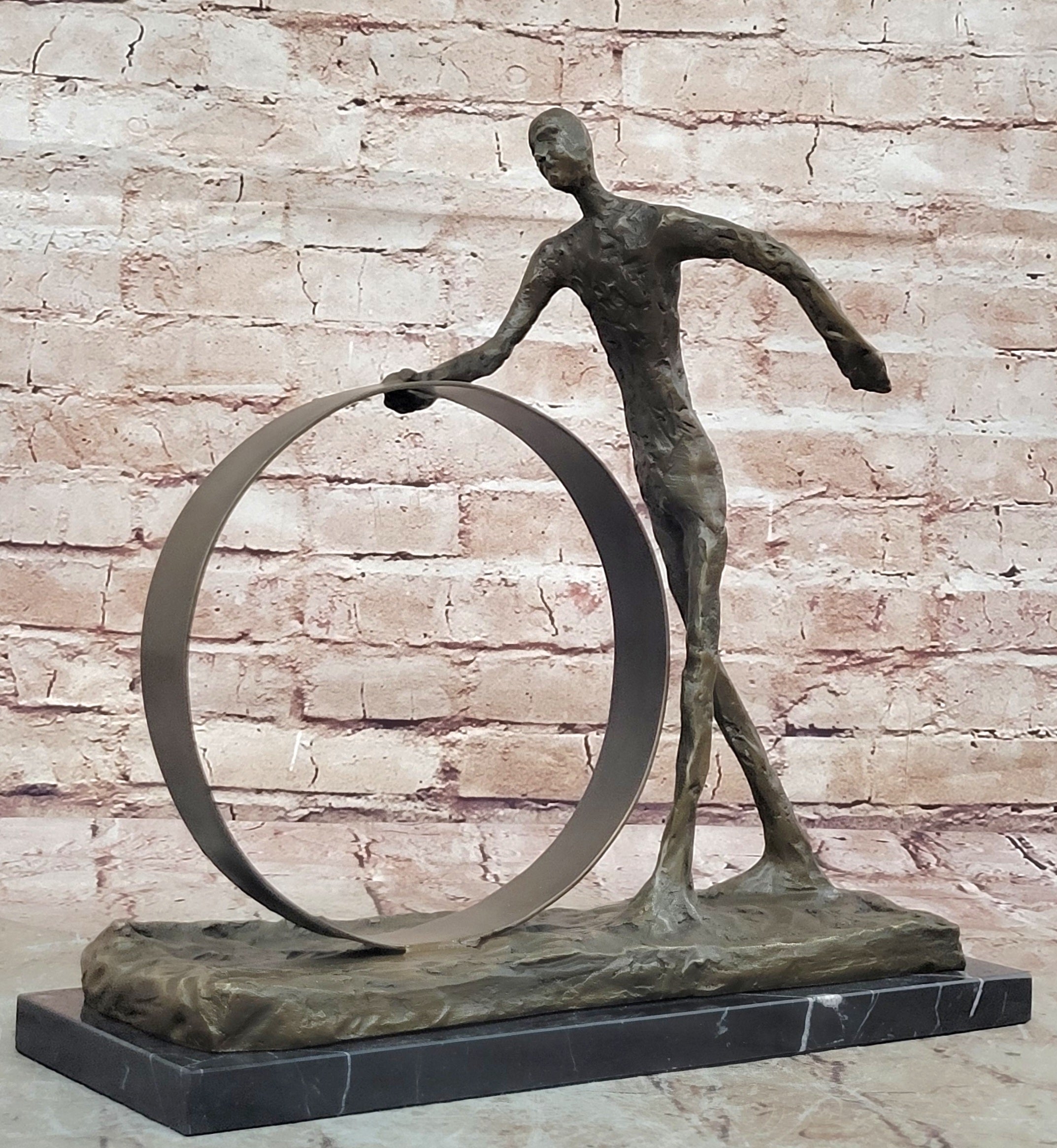 Bronze Sculpture Hand Made by Gia Museum Quality Classic Masterpiece Statue Deal