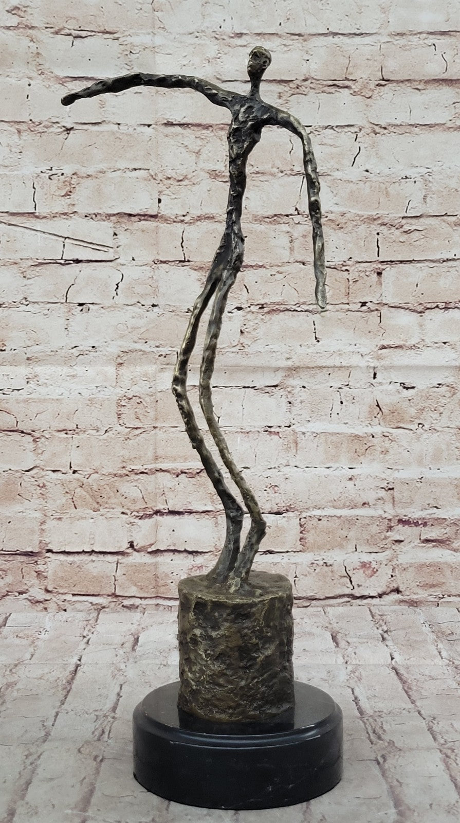 Bronze Sculpture Home Office Decoration by Gia Hand Made Artwork Figure Deal