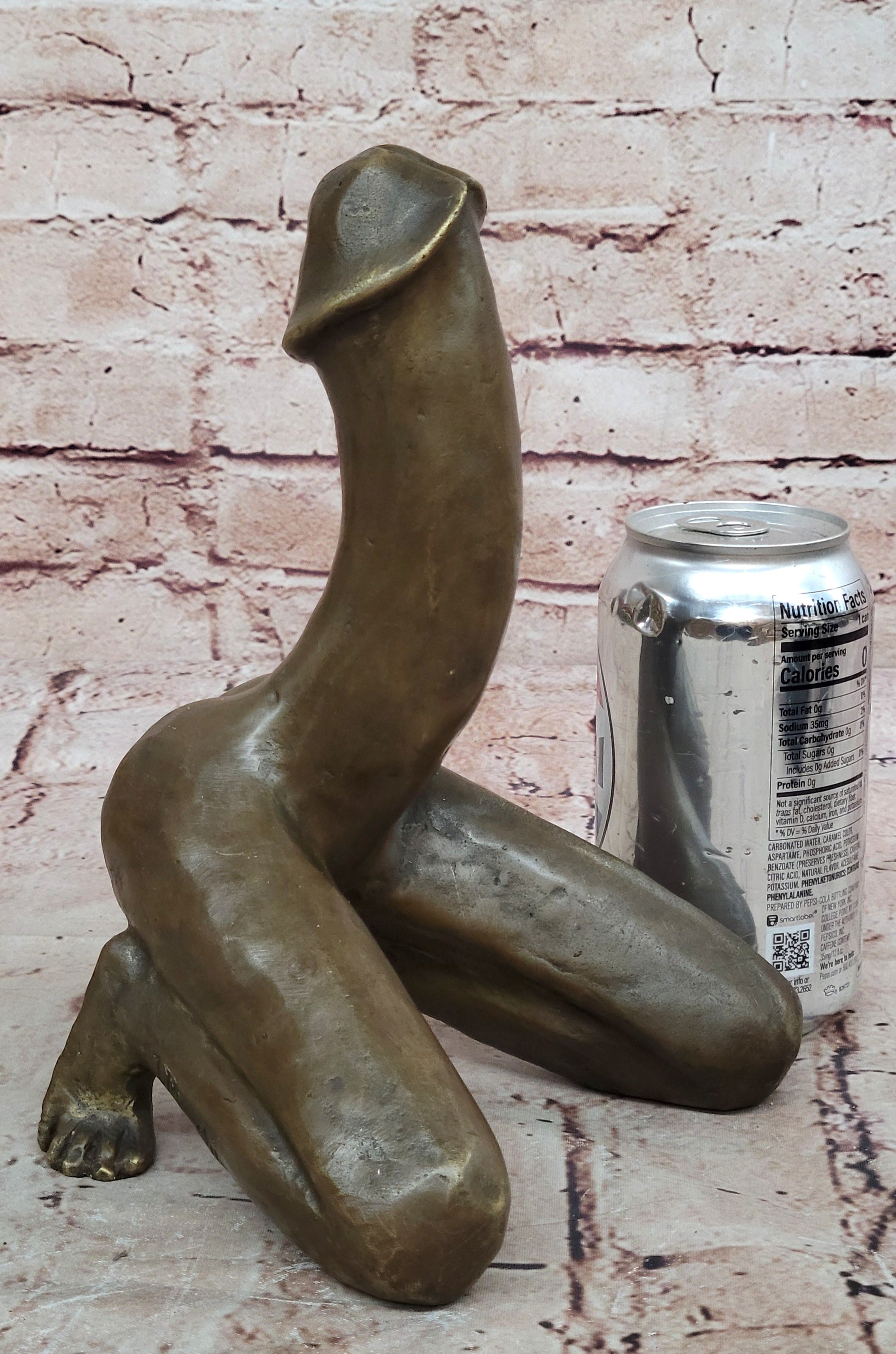 Genuine Solid Bronze Erotic Nude – Signed Mavchi Home Office Decoration