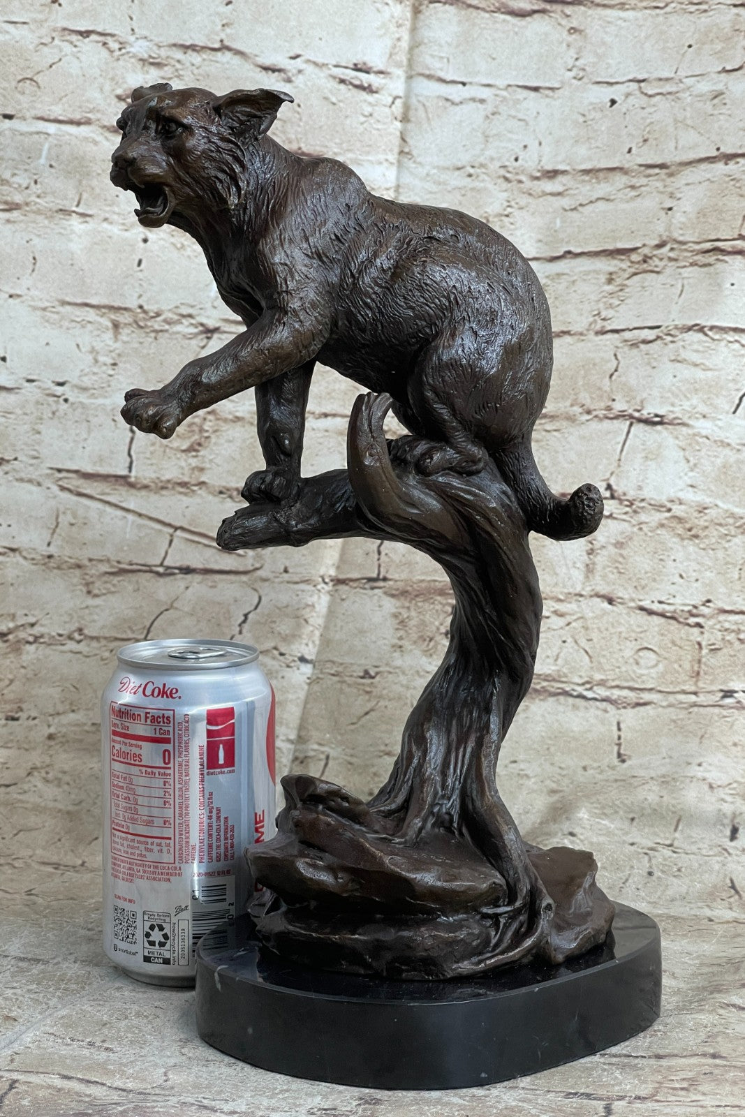 ART-DECO-BRONZE-CHEETAH-STATUE-BIG-CAT-LEOPARD-FELINE-PANTHER-LION-JAGUAR-FI