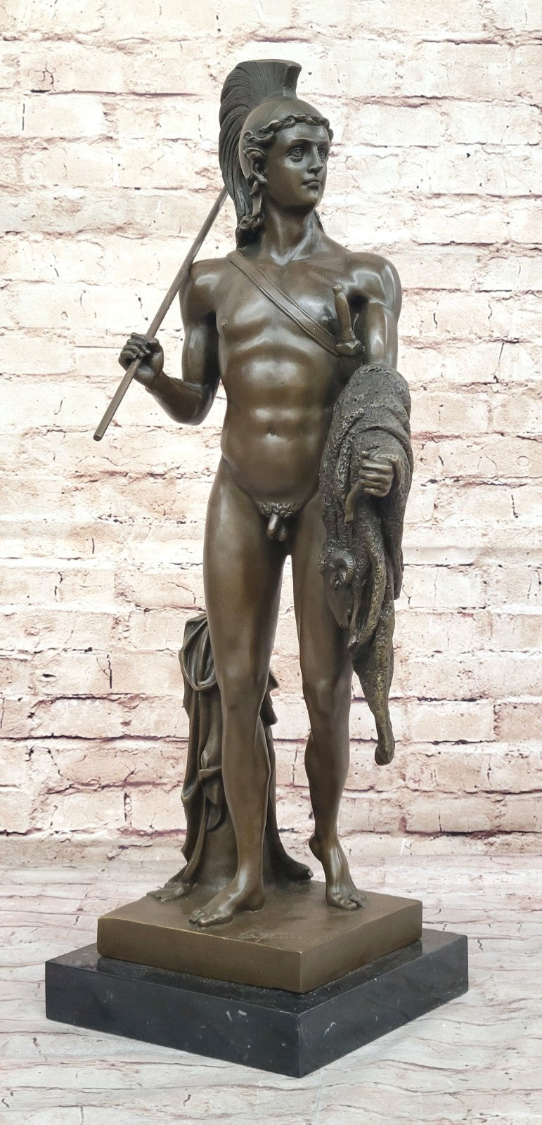 Collector`s Edition: Thorvaldsen`s Golden Fleece - Solid Bronze Sculpture