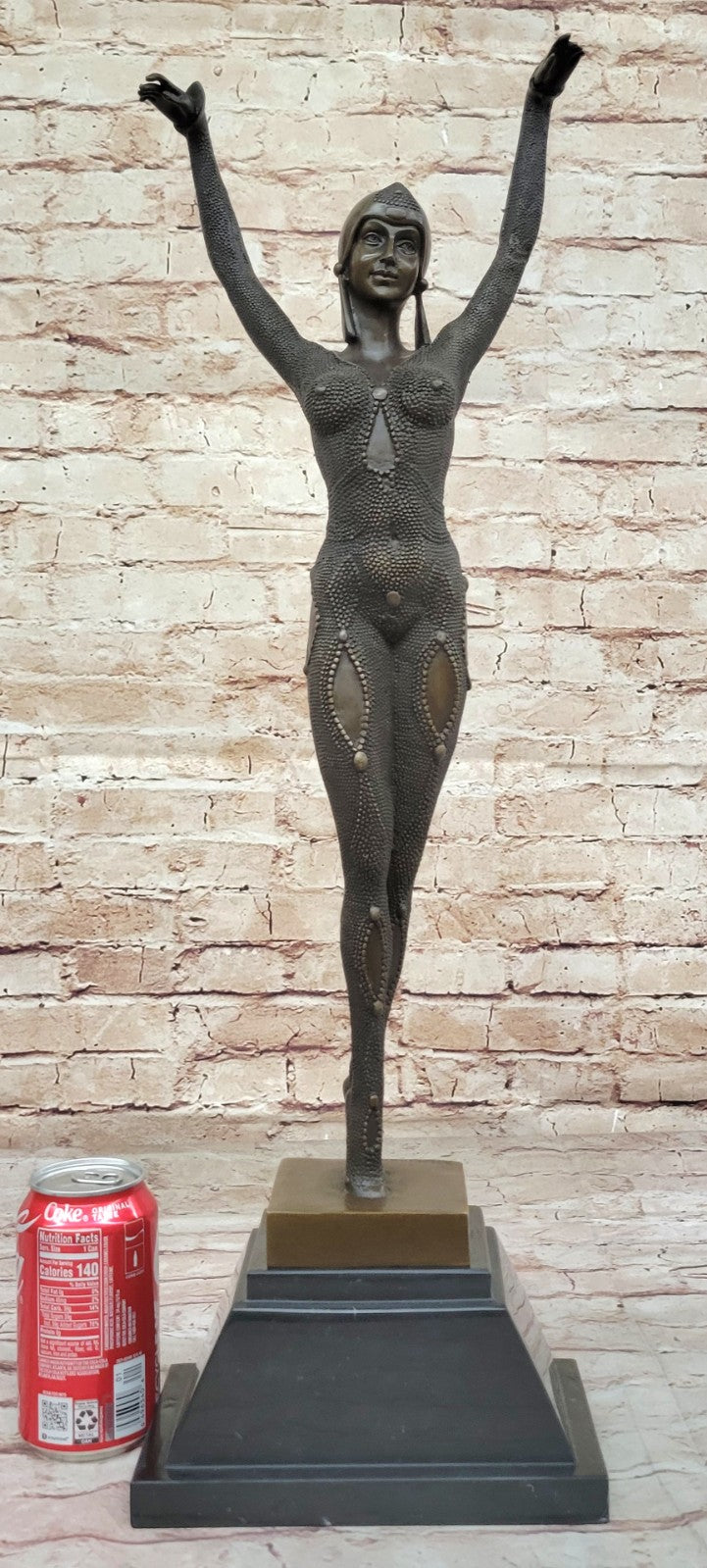 Brown Patina Starfish Dancer by Demetre Chiparus Hot Cast Classic Artwork Figure