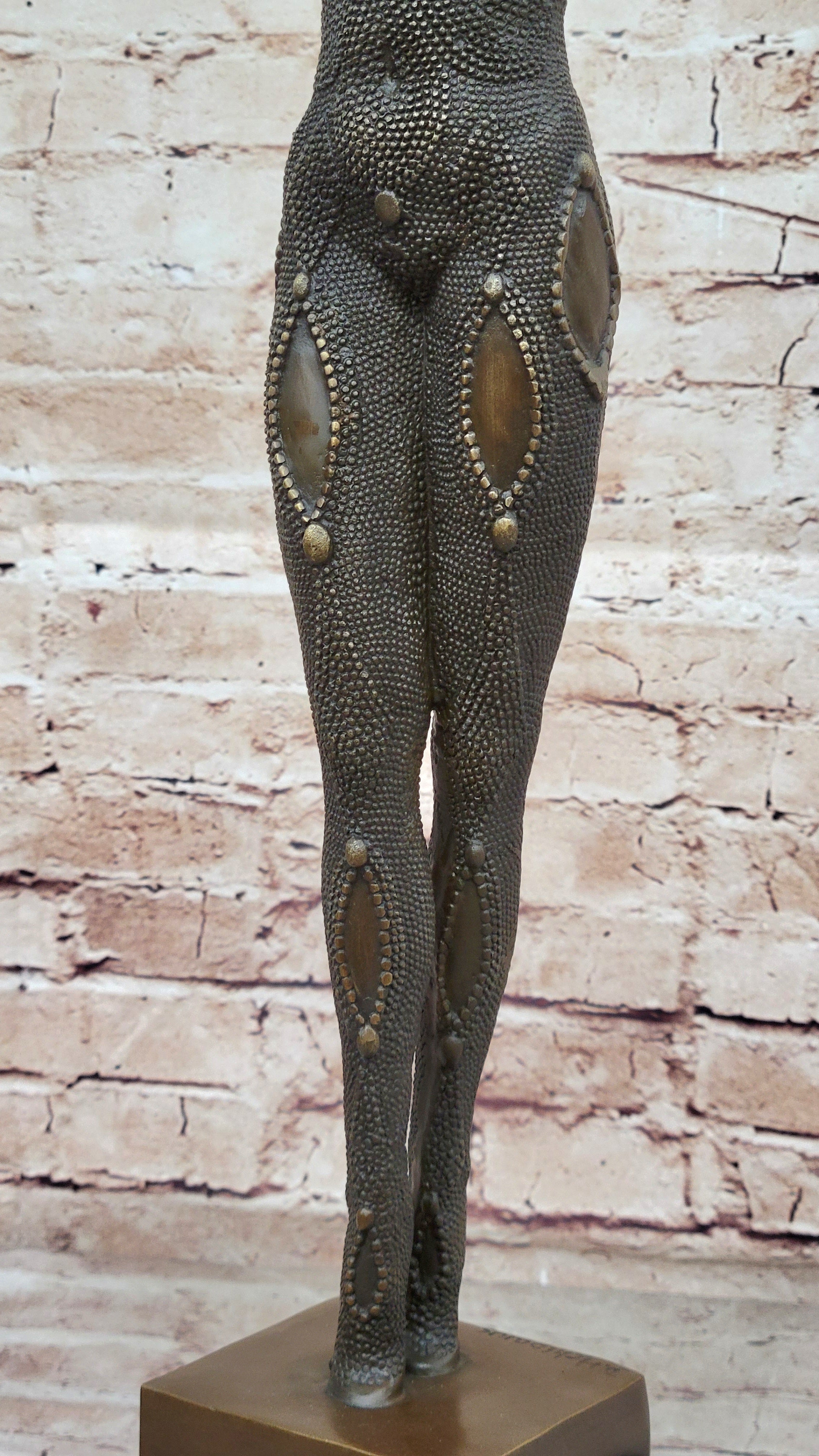 Brown Patina Starfish Dancer by Demetre Chiparus Hot Cast Classic Artwork Figure