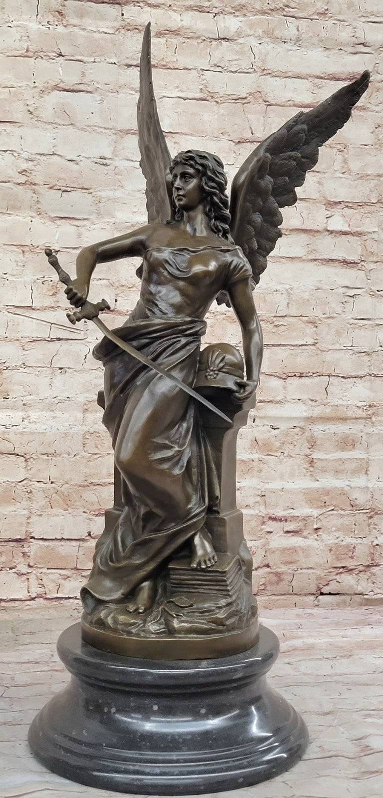 Collector`s Edition: Mario Nick`s Nike Goddess - Handcrafted Bronze Artwork