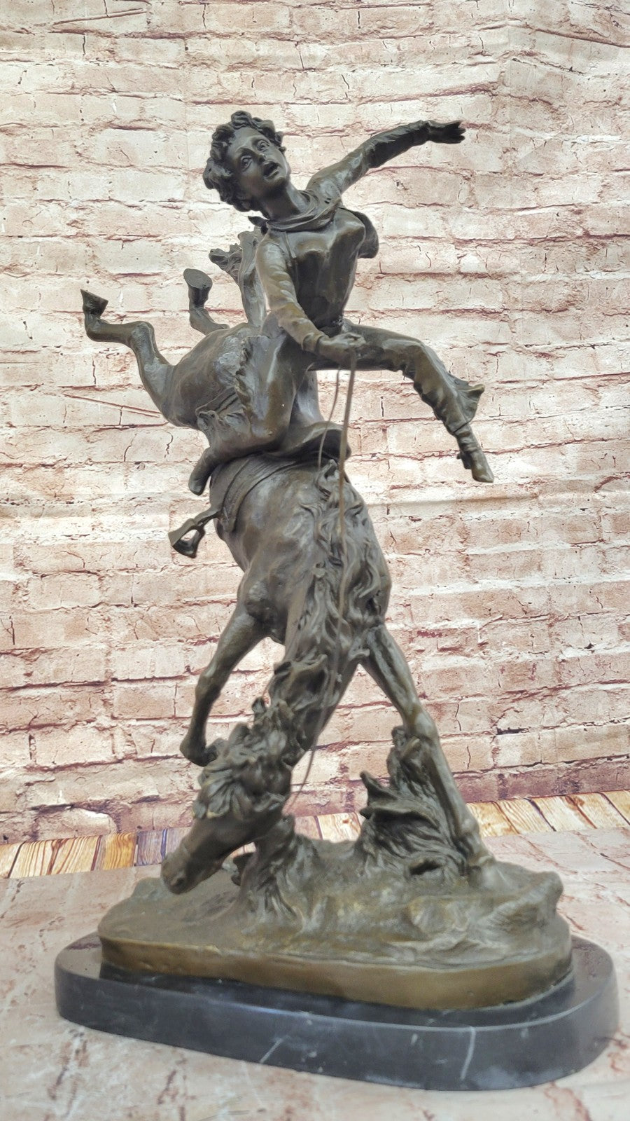 Home on the Range: Milo`s Signed Wicked Pony - Bronze Sculpture Sale