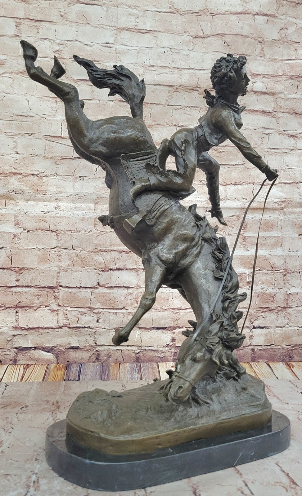 Home on the Range: Milo`s Signed Wicked Pony - Bronze Sculpture Sale