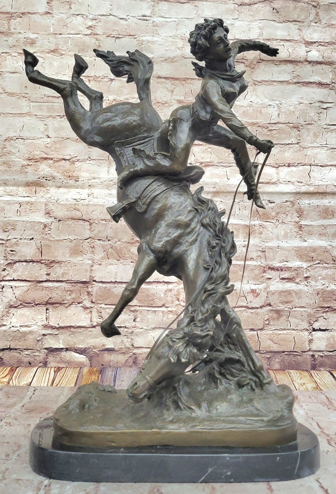 Home on the Range: Milo`s Signed Wicked Pony - Bronze Sculpture Sale