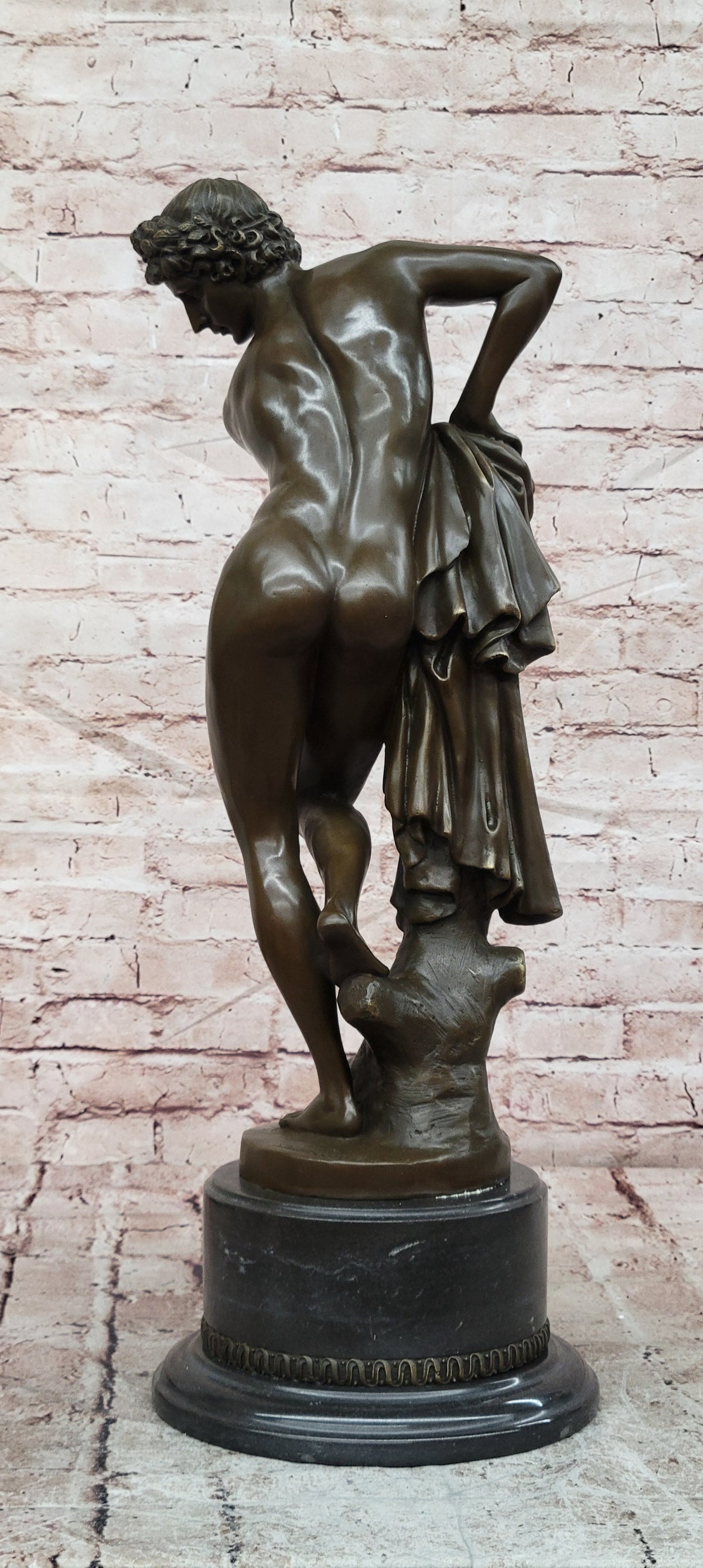Bronze Apollo Greek God Sculpture Giambologna Museum Quality Fine Art Statue