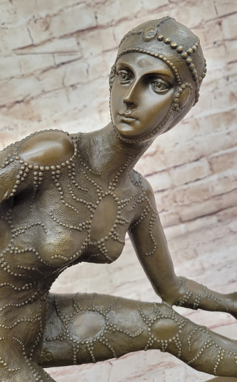 Demetre Chiparus Bronze Sculpture Dancer Figure-Art Deco Style Reproduction