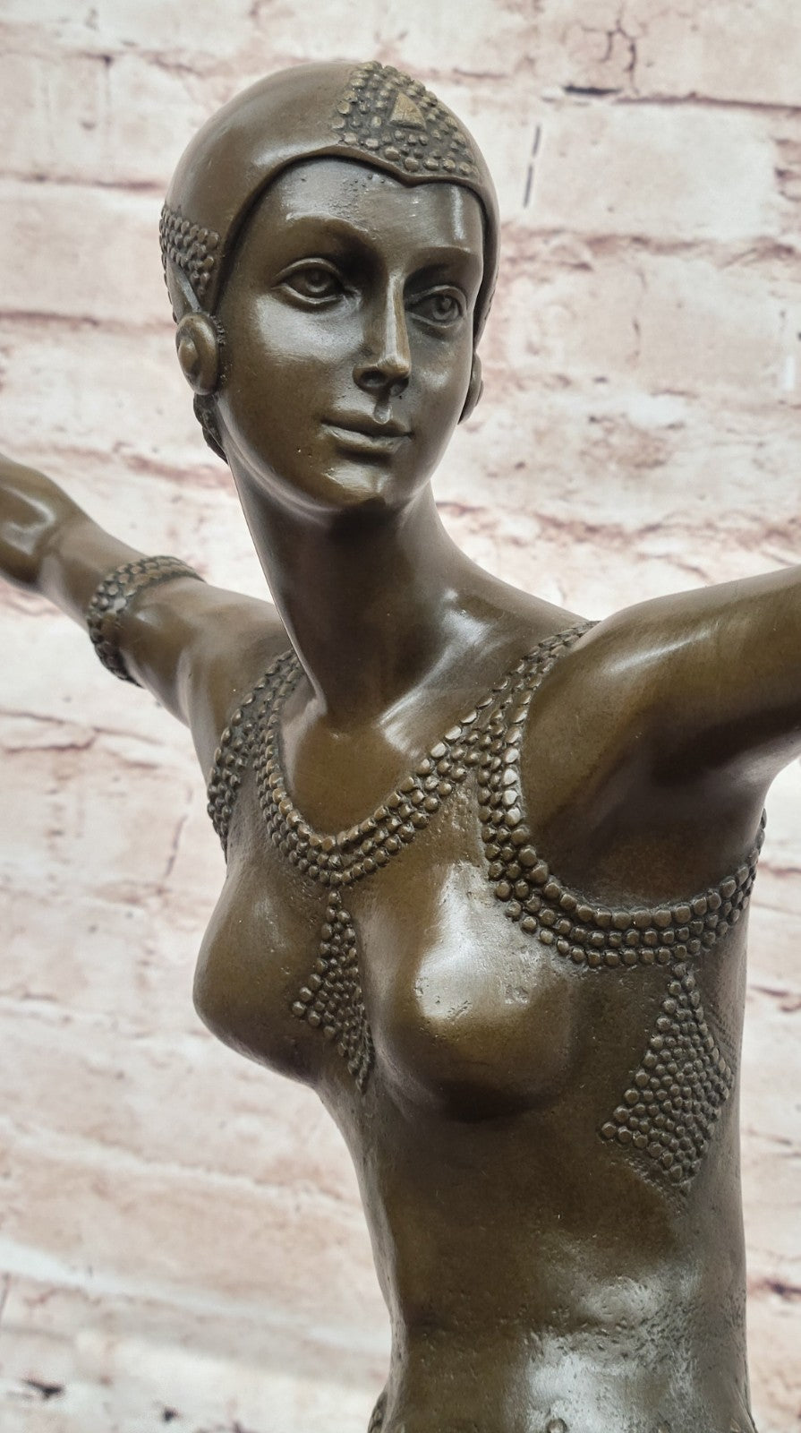 Handcrafted Detailed Museum Quality Classic Chiparus Dancer Collectible Statue