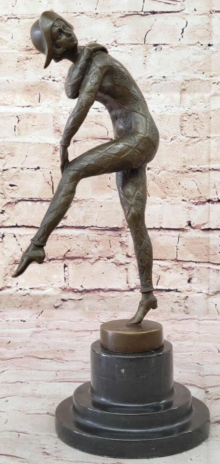 ART DECO, CHIPARUS " ILLUSION OF VIRTUE ", BRONZE STATUE FIGURE FIGURINE DECOR