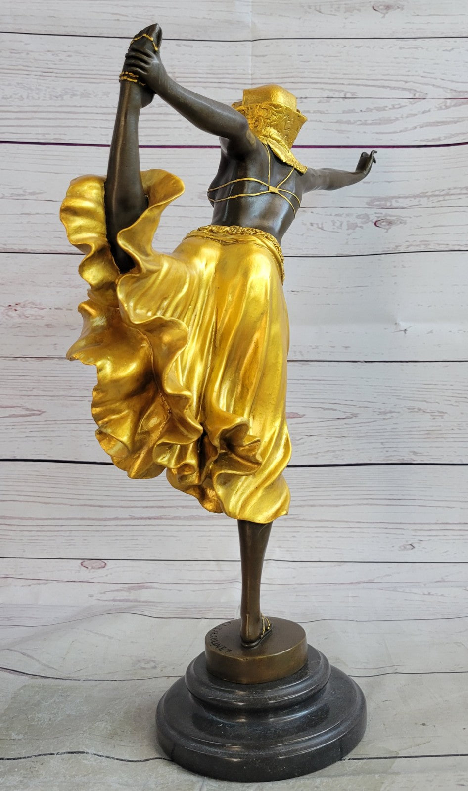 Art Deco/Nouveau Gypsy Dancer Museum Quality Classic Artwork by Colinet Statue