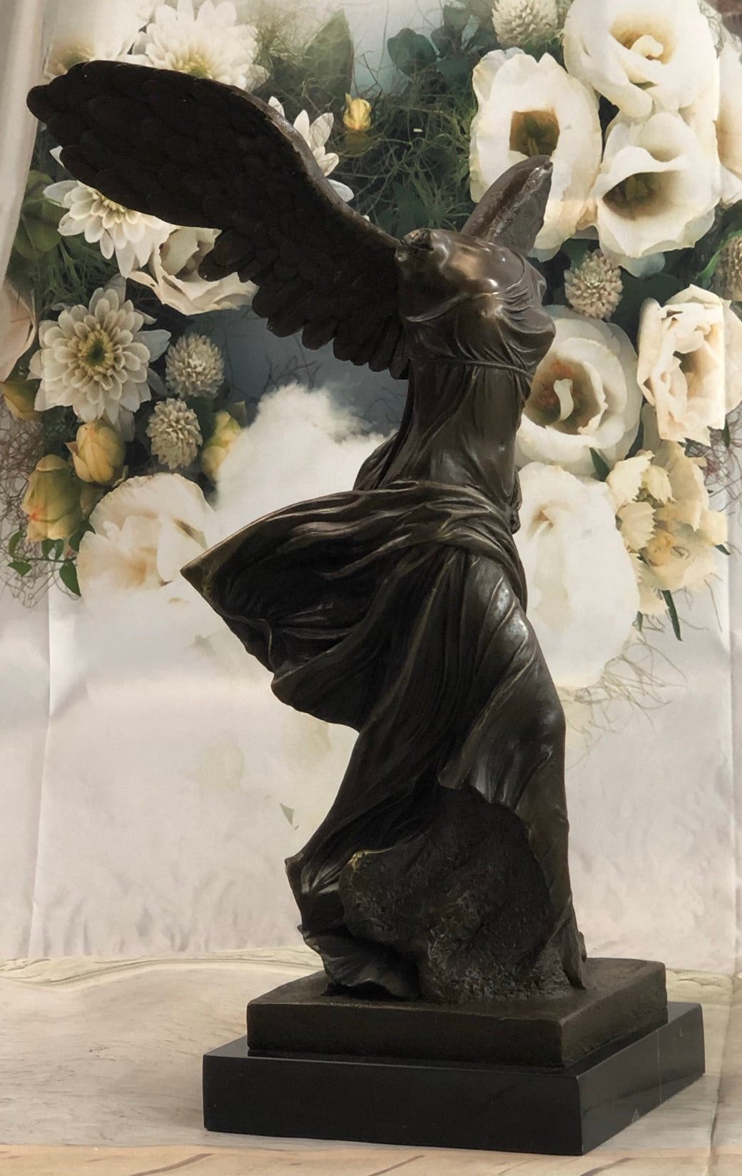 Bronze Sculpture Nike Detailed Museum Quality Classic Artwork Figurine Figure