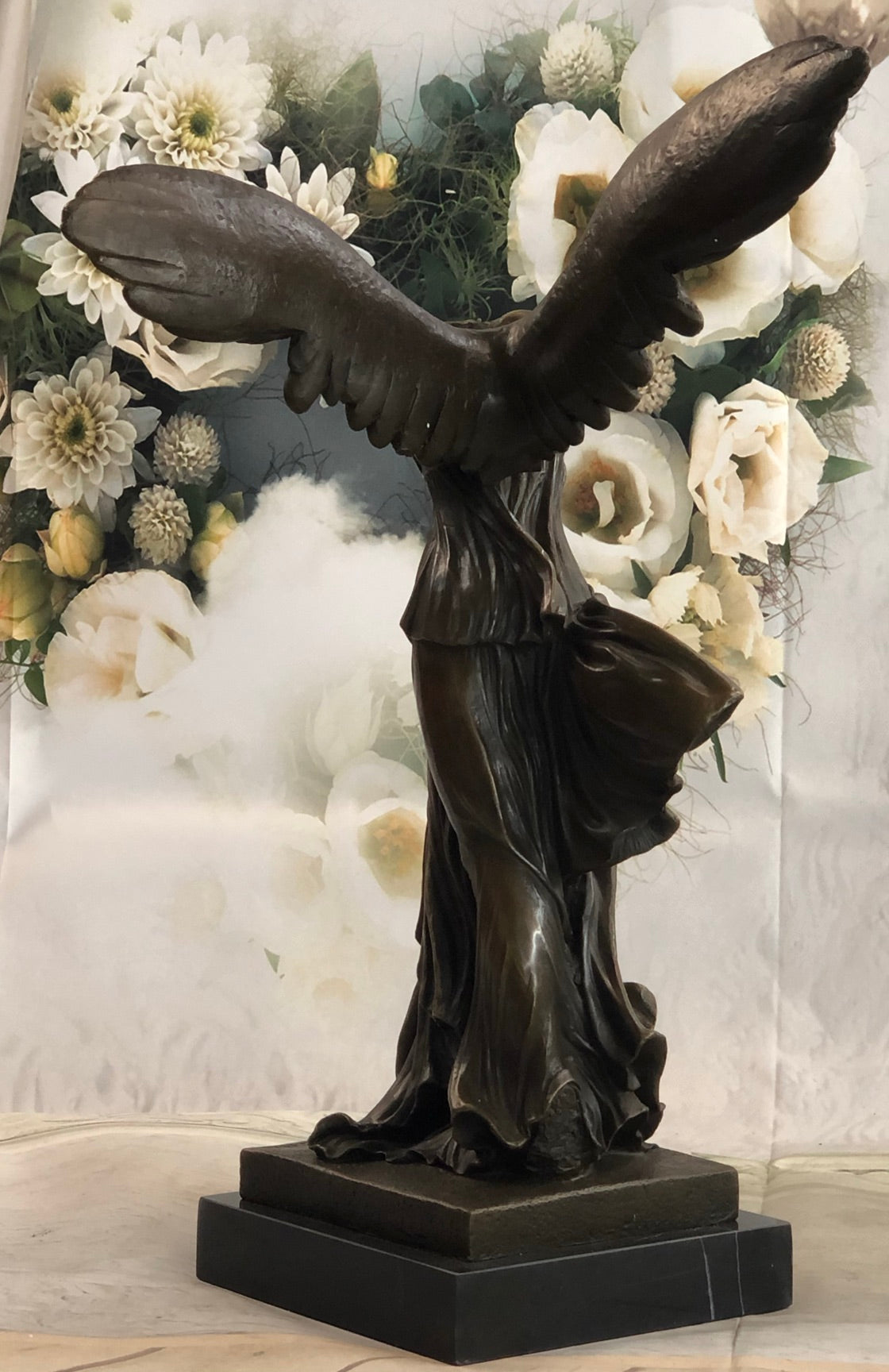 Bronze Sculpture Nike Detailed Museum Quality Classic Artwork Figurine Figure