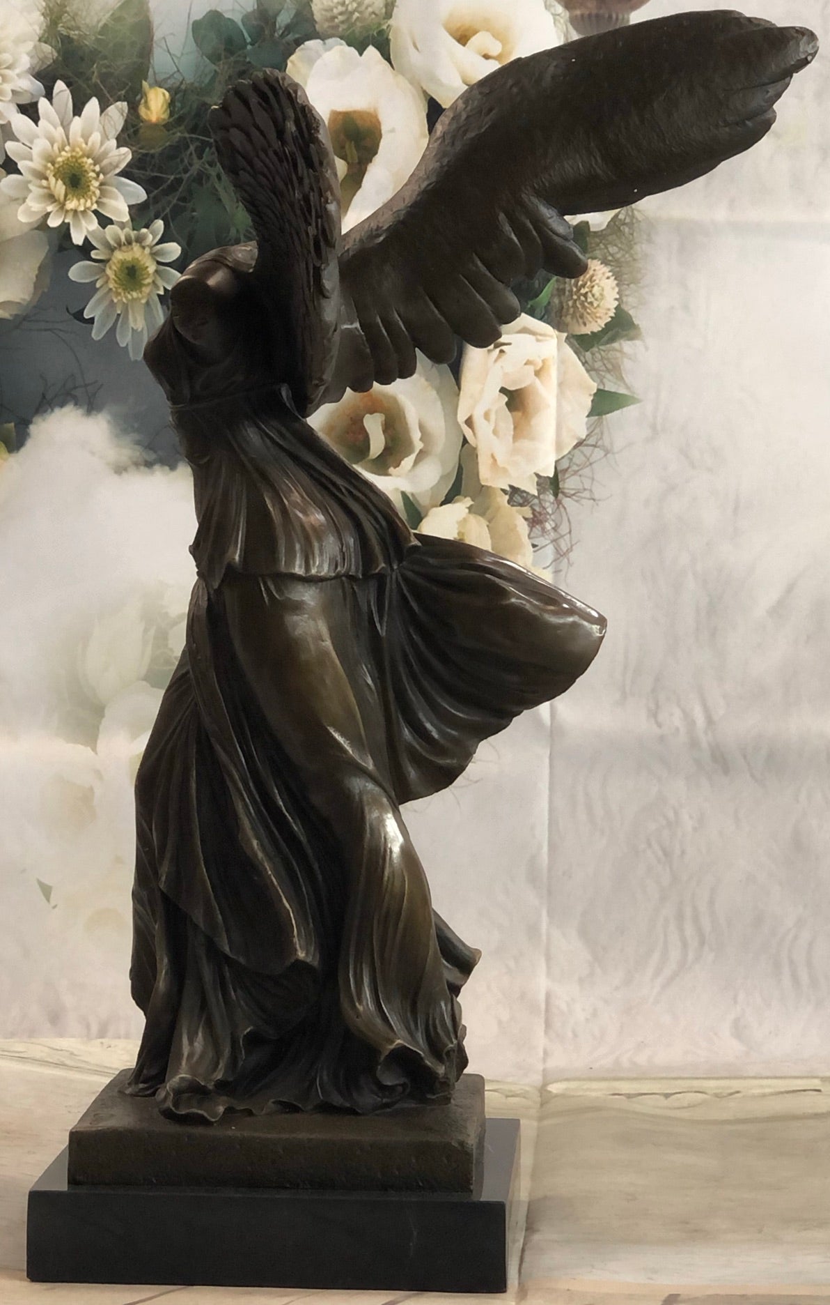 Bronze Sculpture Nike Detailed Museum Quality Classic Artwork Figurine Figure