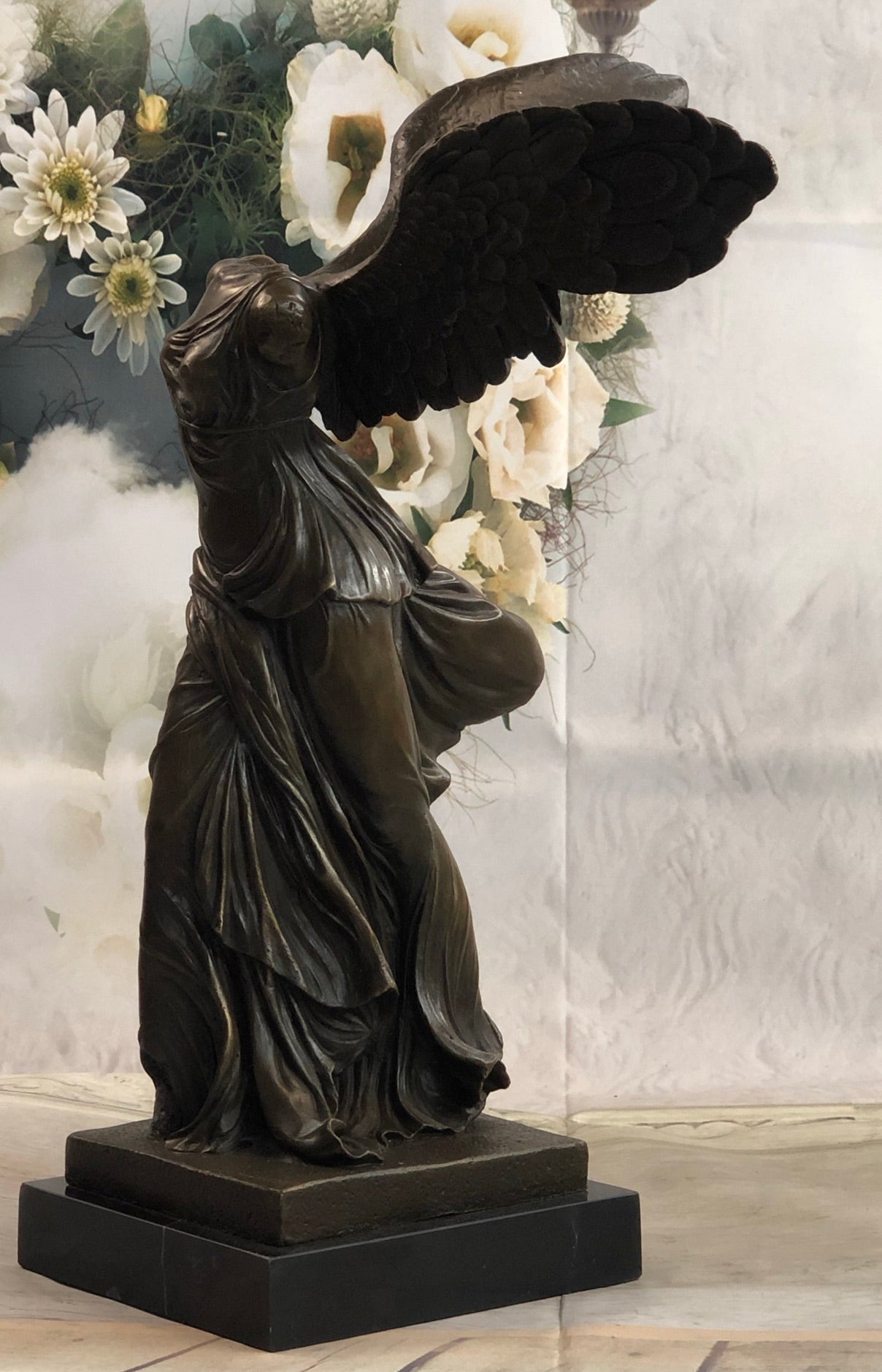 Bronze Sculpture Nike Detailed Museum Quality Classic Artwork Figurine Figure