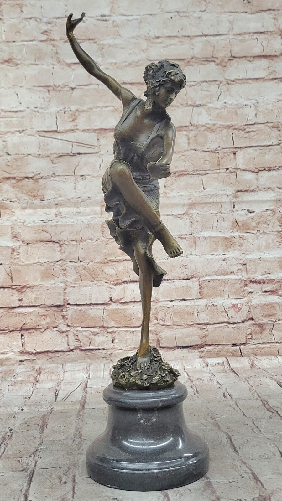 Bronze Sculpture by Colinet Made by Lost Wax Method Bronze Sculpture Figurine