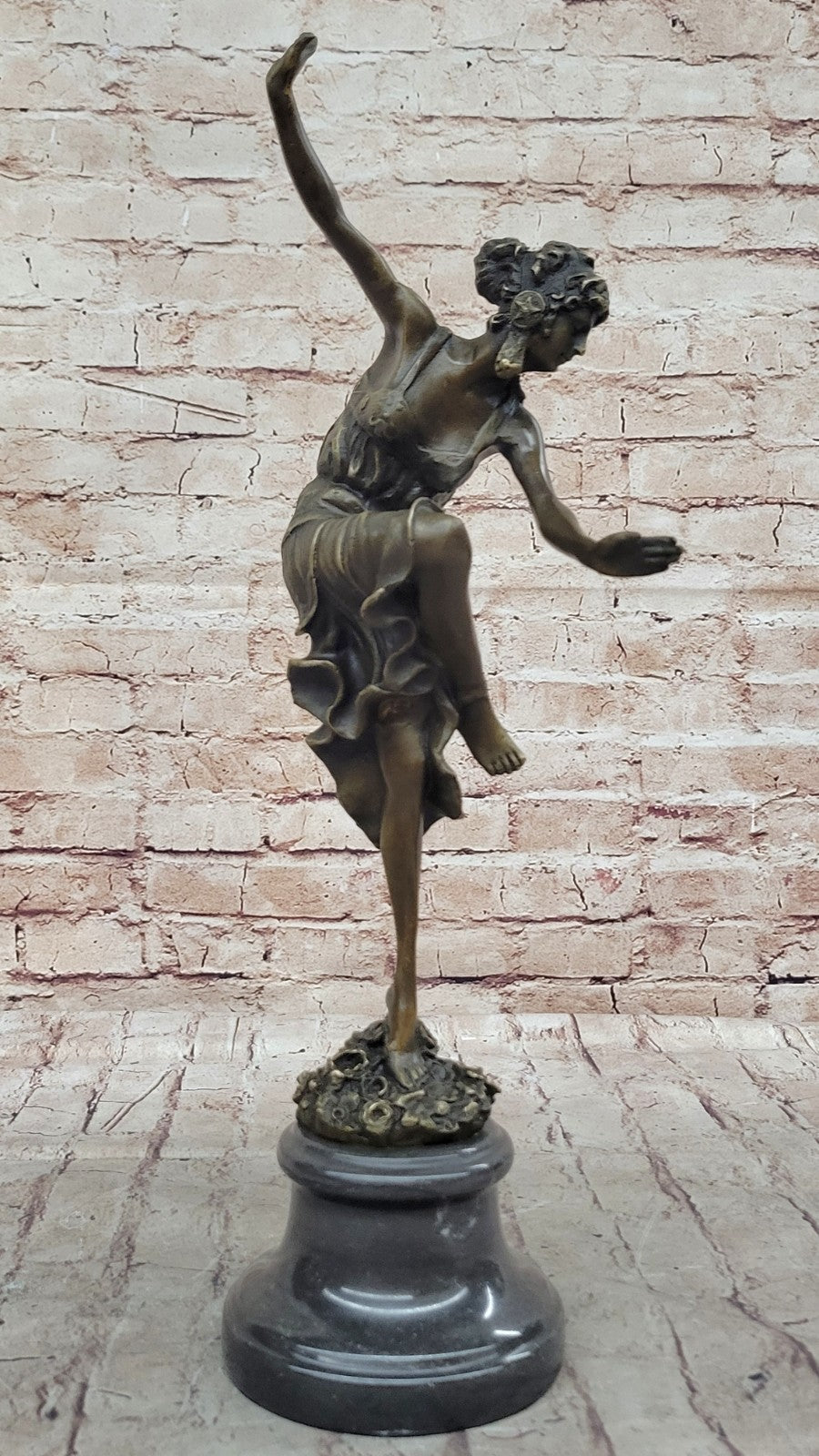 Bronze Sculpture by Colinet Made by Lost Wax Method Bronze Sculpture Figurine