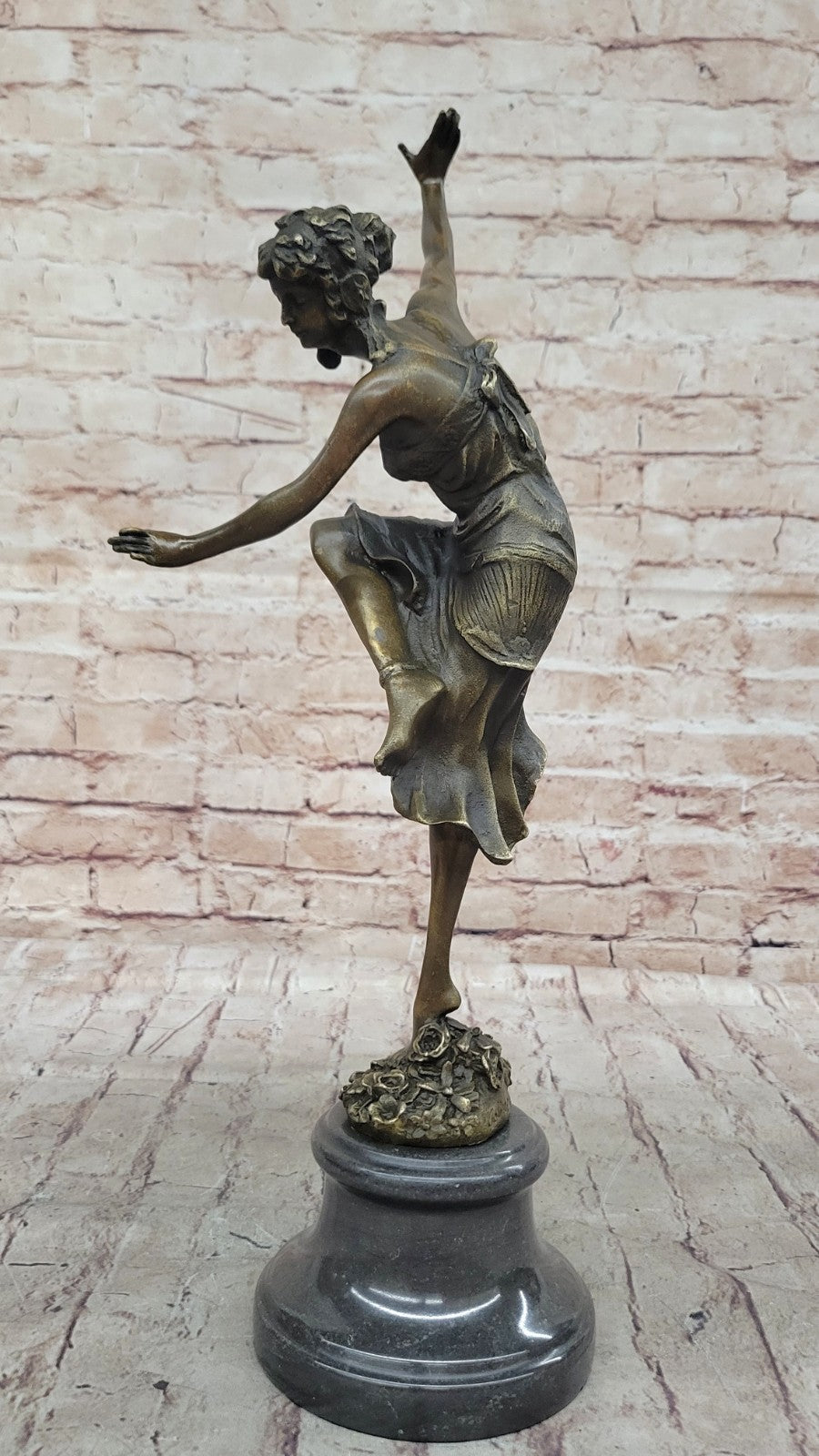Bronze Sculpture by Colinet Made by Lost Wax Method Bronze Sculpture Figurine