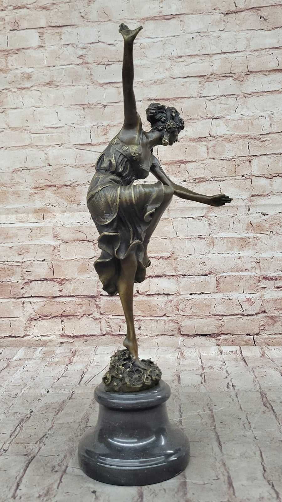 Bronze Sculpture by Colinet Made by Lost Wax Method Bronze Sculpture Figurine