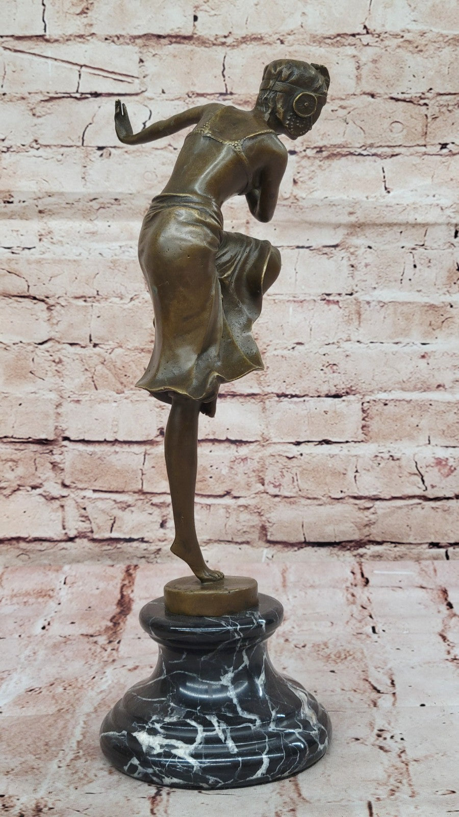 Art Deco Hot Cast Chiparus Classic Artwork Dancer Bronze Sculpture Home Decor