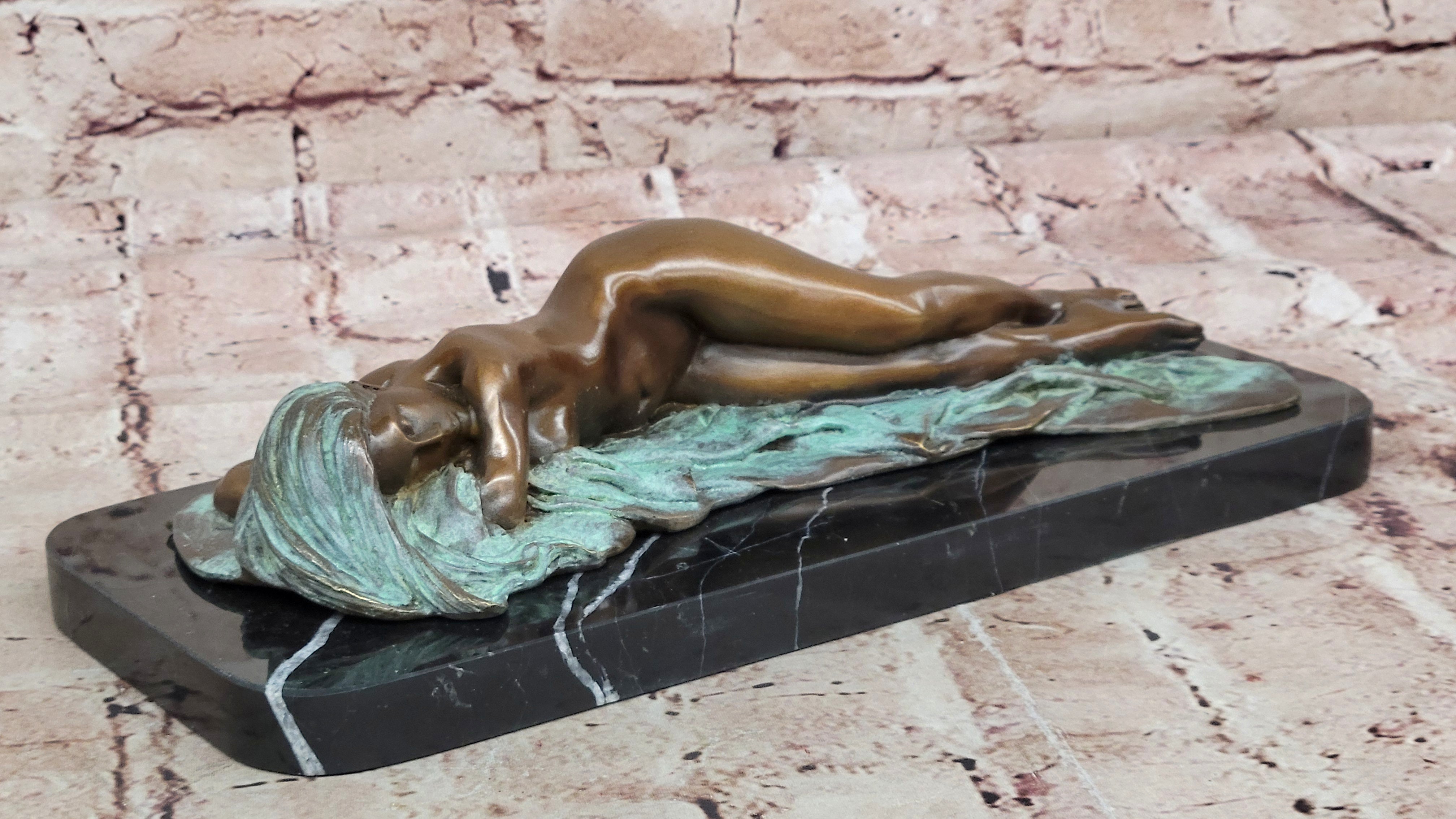Sexy Girl Naked Hot Women Beautiful Lady Image Babe Bronze Sculpture Statue
