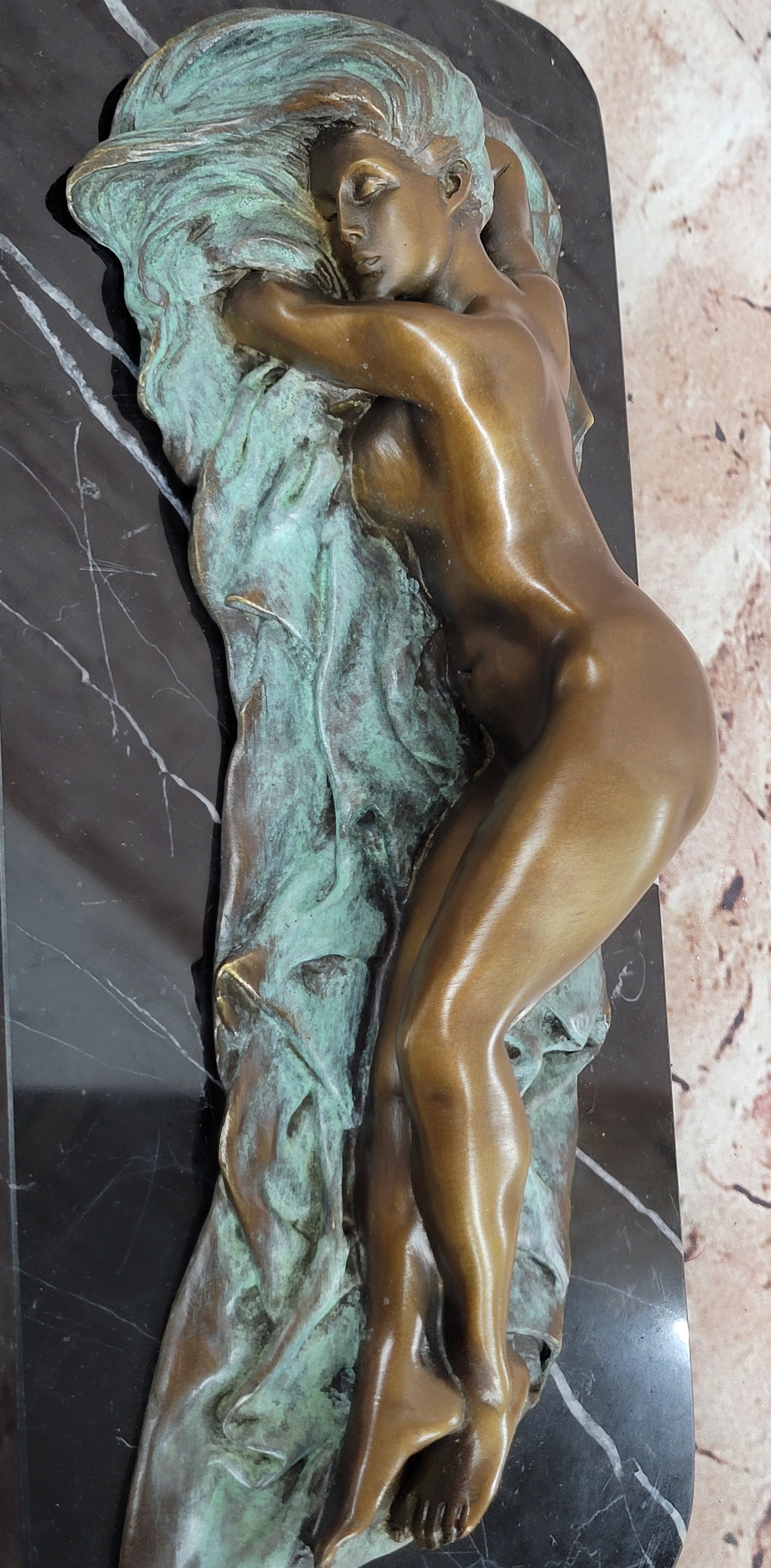 Sexy Girl Naked Hot Women Beautiful Lady Image Babe Bronze Sculpture Statue