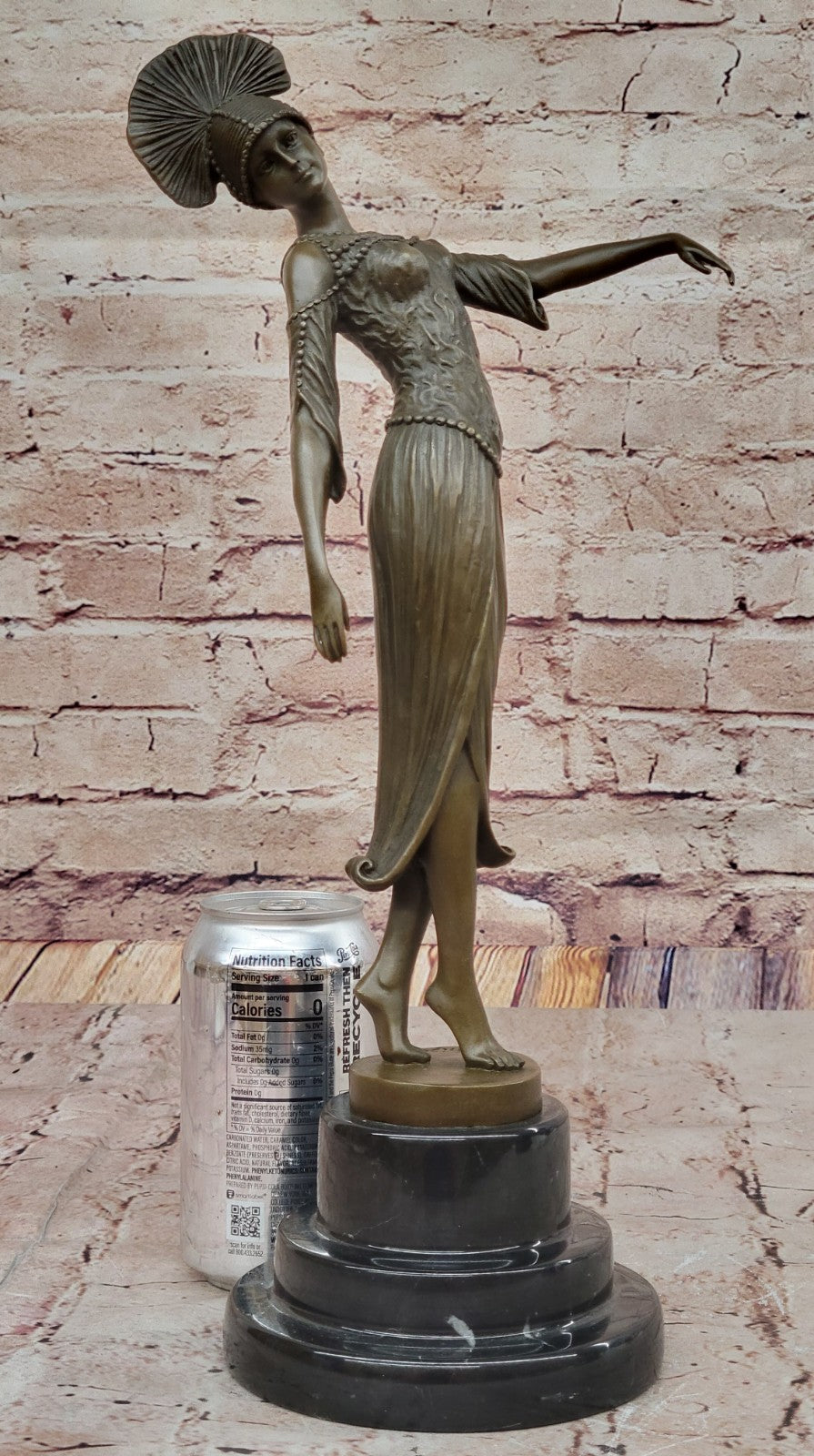 Chiparus Bronze Egyptian Dancer Sculpture - Hot Cast Collectible Artwork