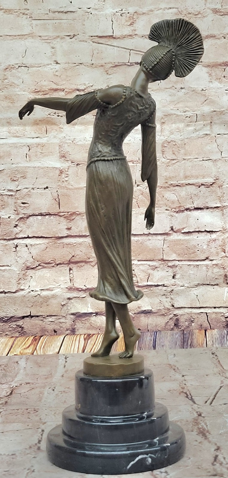 Chiparus Bronze Egyptian Dancer Sculpture - Hot Cast Collectible Artwork