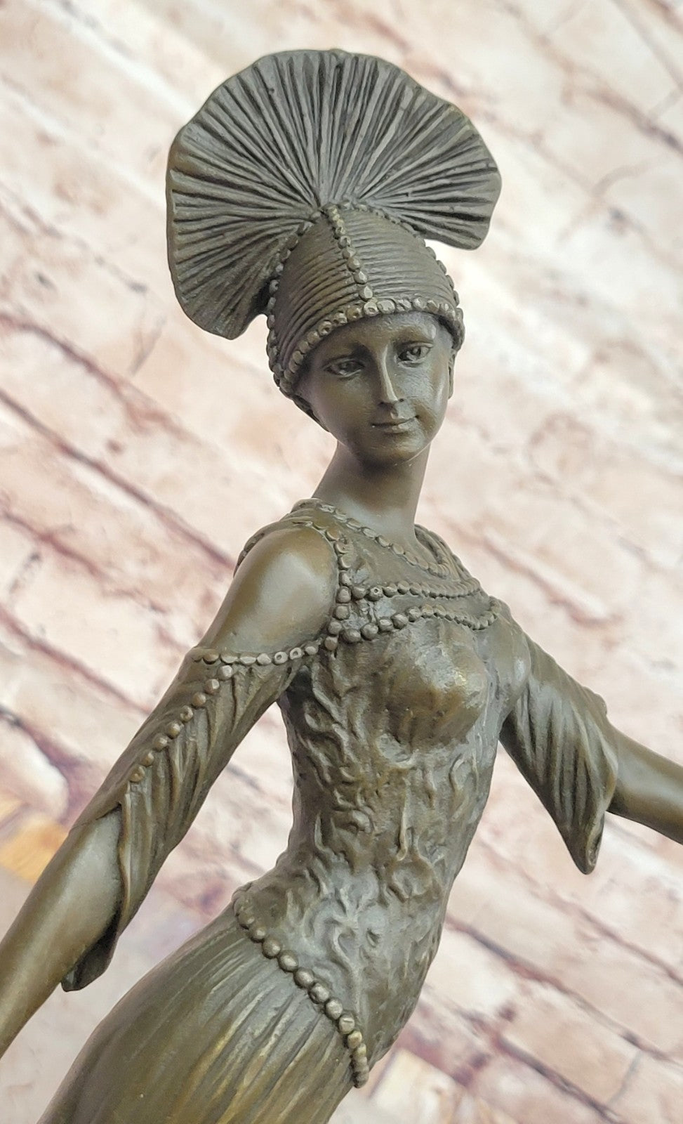 Chiparus Bronze Egyptian Dancer Sculpture - Hot Cast Collectible Artwork