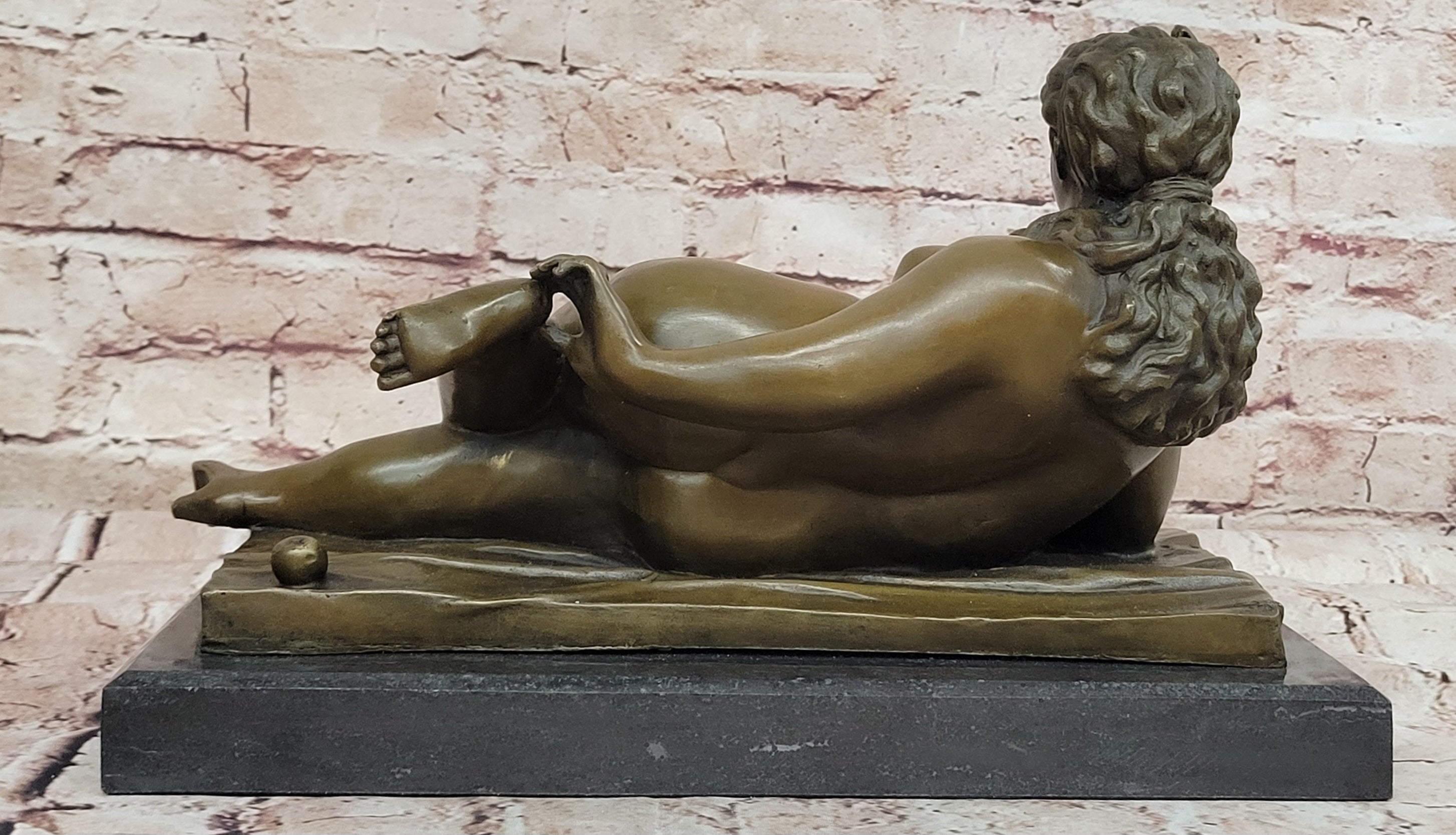 FERNANDO BOTERO BRONZE SCULPTURE CUBBY LADY LOST WAX METHODE FIGURINE FIGURE