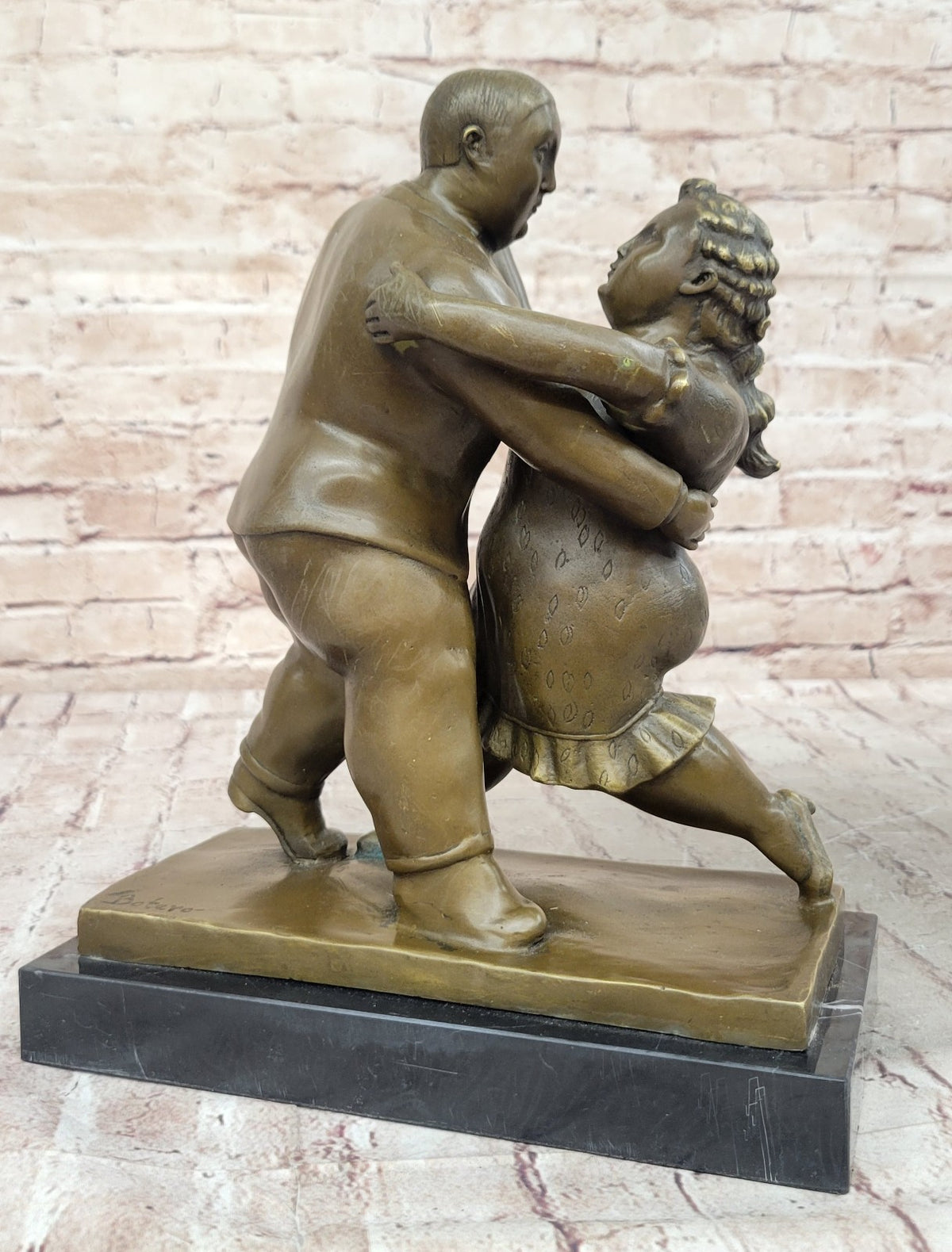 Contemporary Bronze Figures `Botero` Sculpture Figurine Statue Reproduction Deal