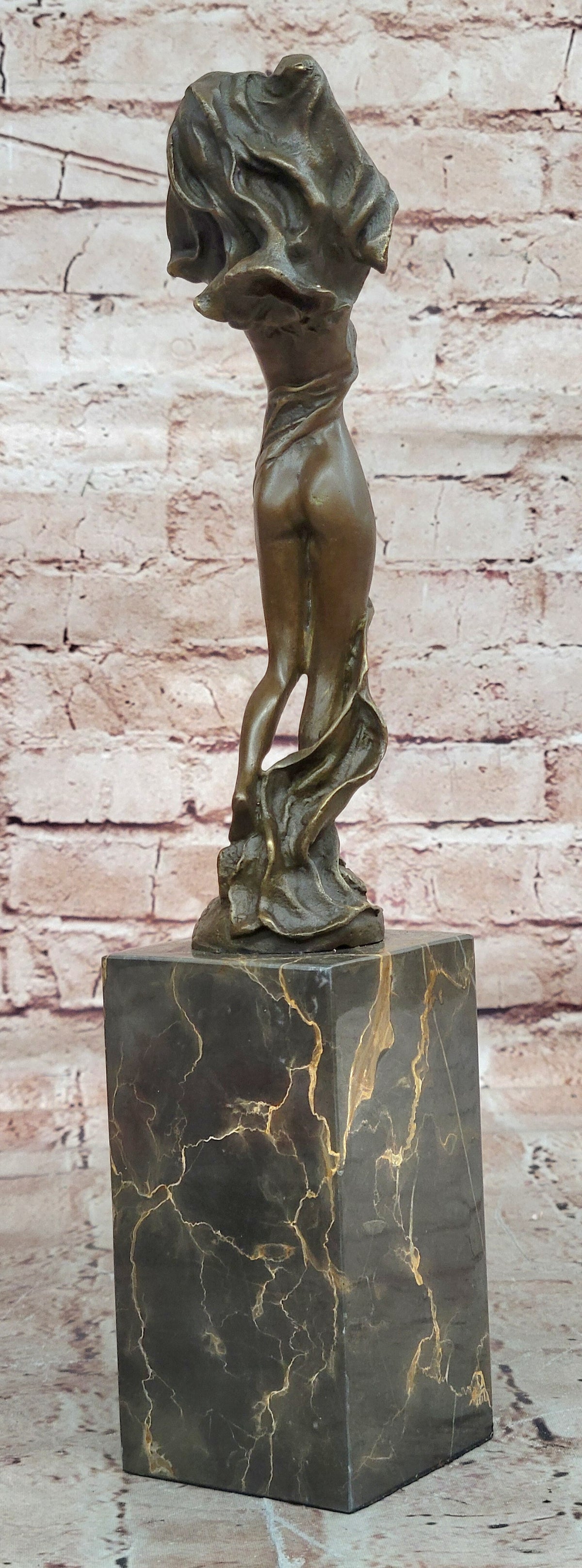 Art Deco By Erte Handcrafted Hot Cast Museum Quality Artwork Bronze Sculpture