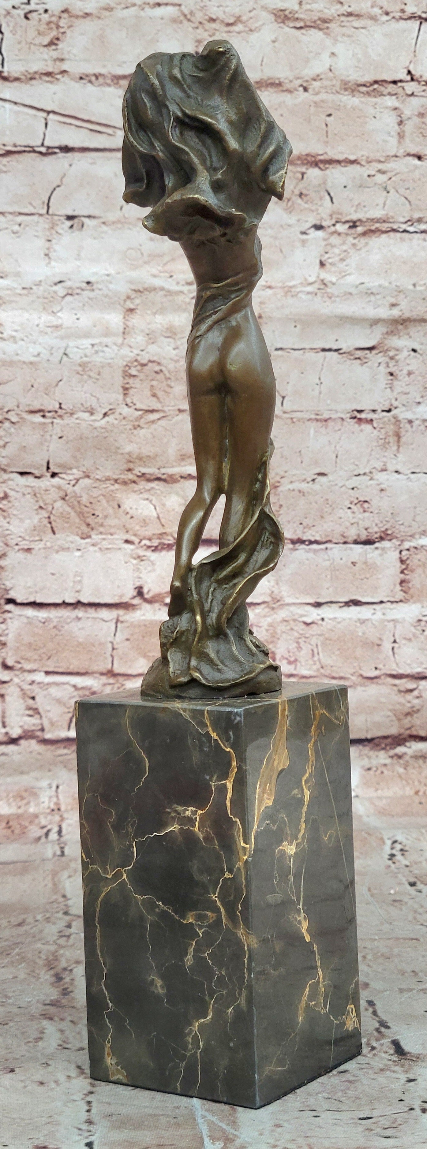 Art Deco By Erte Handcrafted Hot Cast Museum Quality Artwork Bronze Sculpture