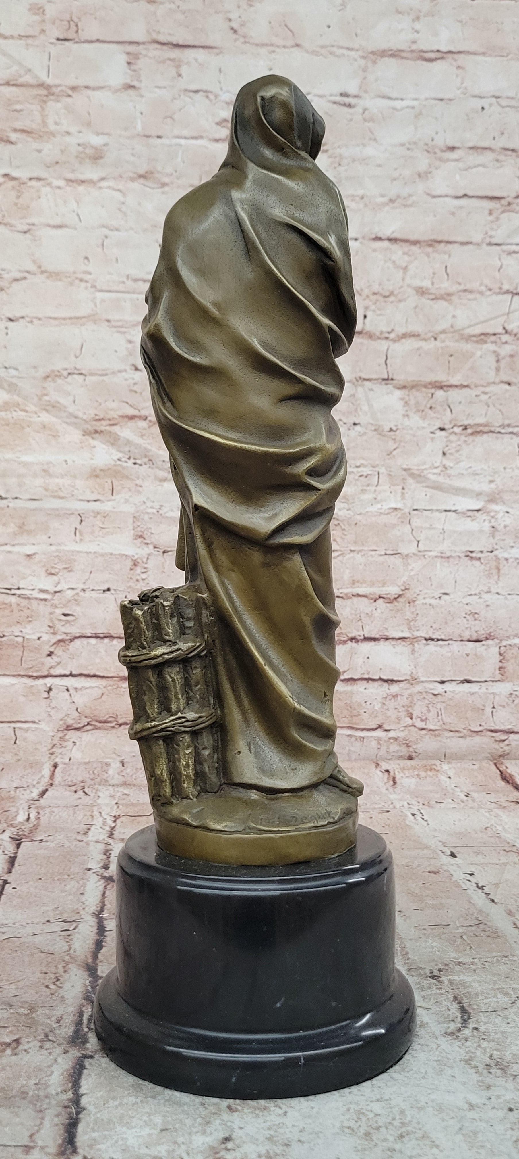 Museum Quality: Ed Zegut`s Signed Jesus of Nazareth - Bronze Figurine