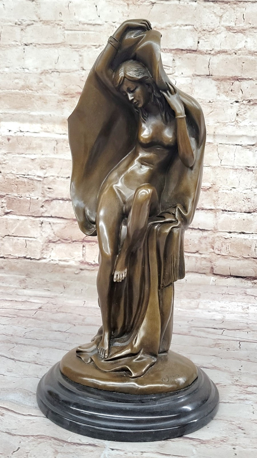 Handcrafted bronze sculpture SALE Hand-Crafted Contemporary, Original Signed