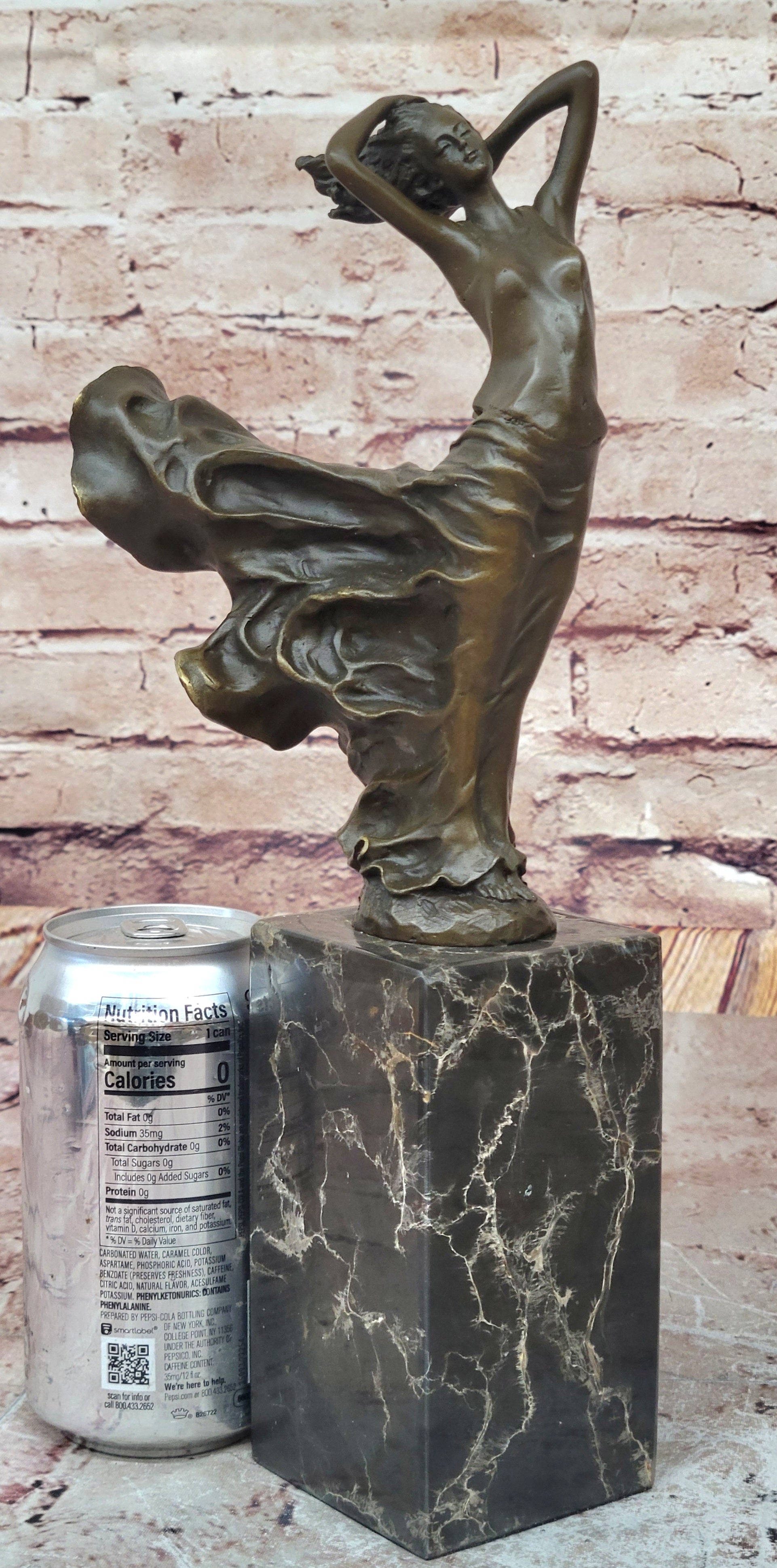 Handcrafted Sexy Goddess By Milo Bronze Sculpture Art Decorative Masterpiece