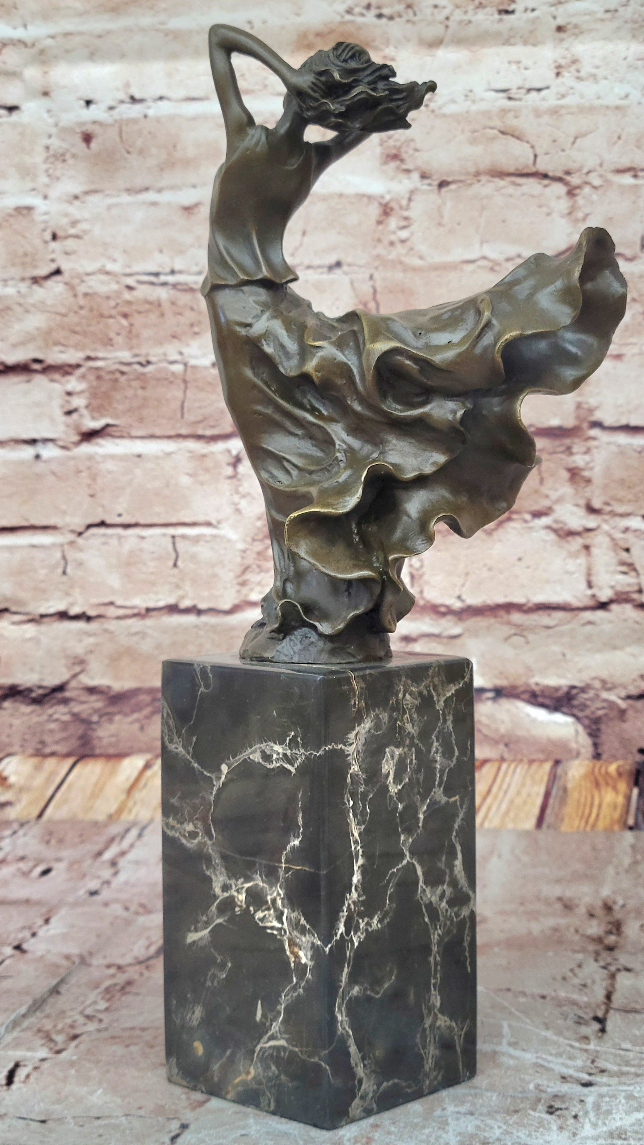 Handcrafted Sexy Goddess By Milo Bronze Sculpture Art Decorative Masterpiece