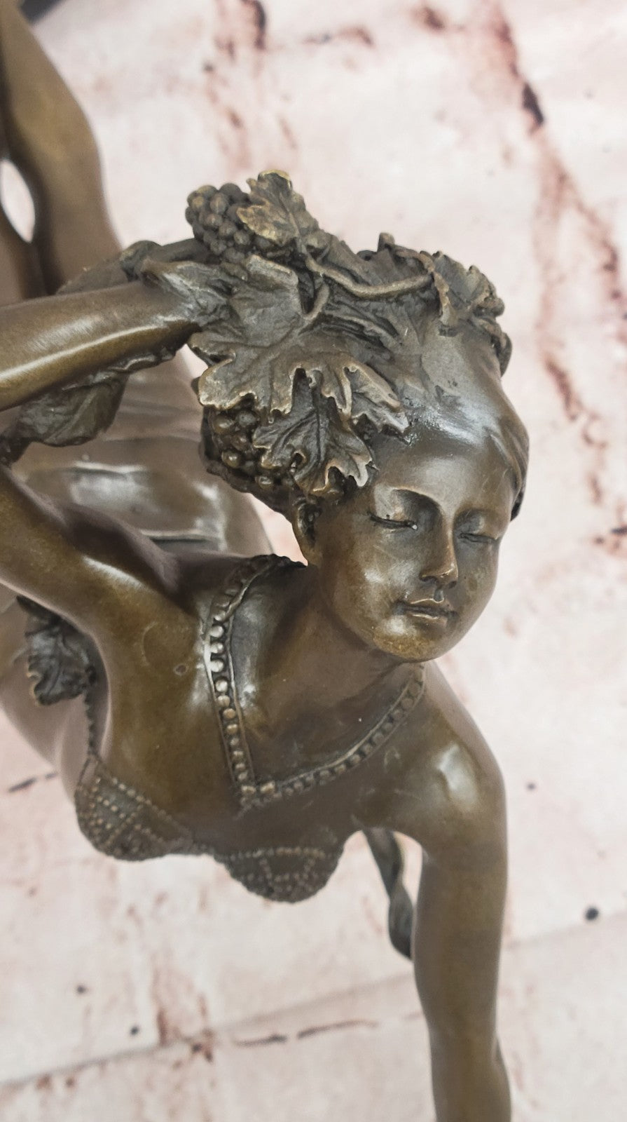 Big Bronze Statue The Vine (1921) Harriet Frishmuth Adorable Masterpiece Art