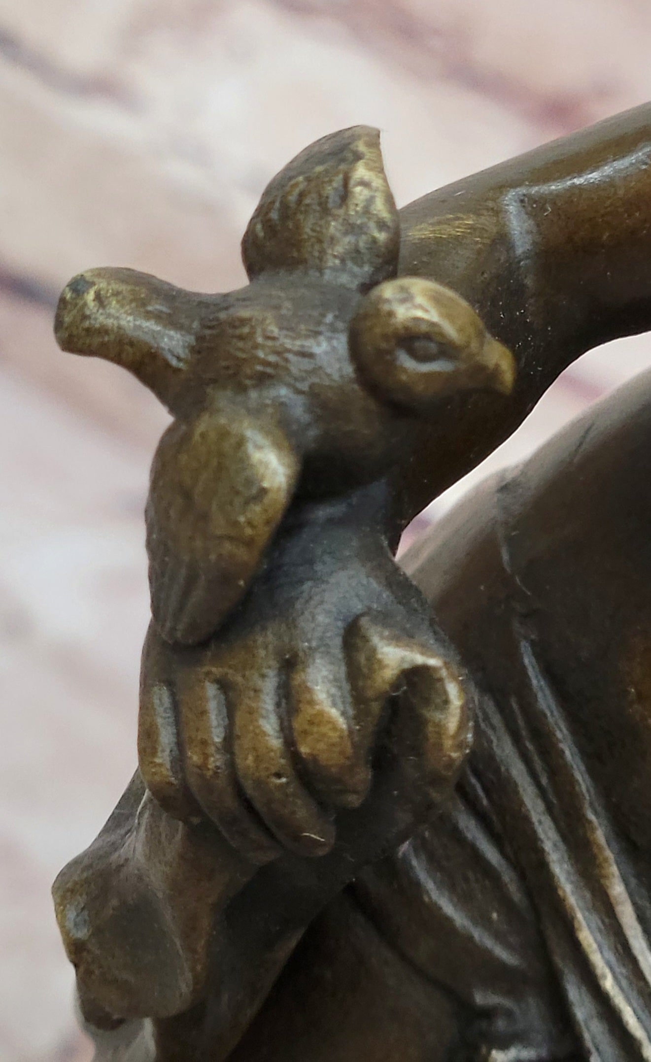 BRONZES Europe Style Bronze Sculpture Art Collection Casting Bronze Fairy Statue