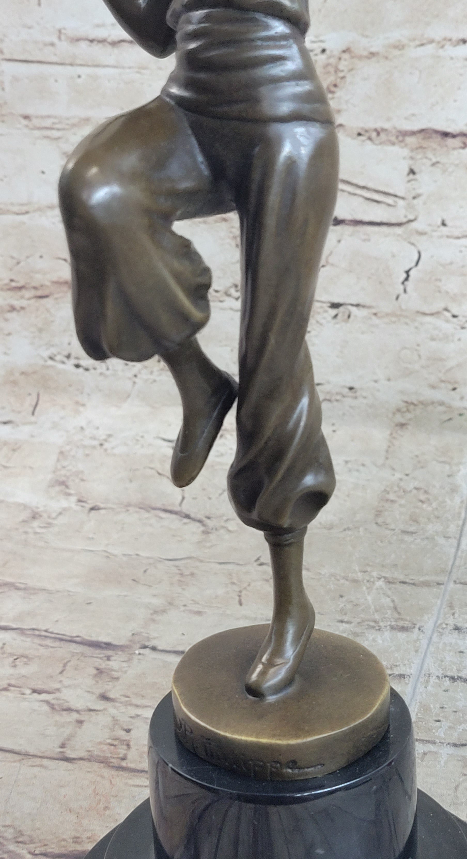 Art Nouveau Solid Bronze & Marble “Parrot Girl” Sculpture – Hot Cast Masterpiece SALE