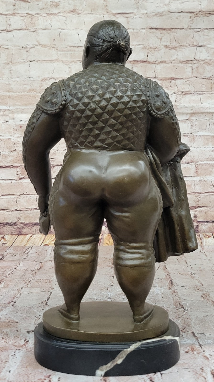 Real Bronze Matador Bullfight Spanish Botero Mexican Bull Figurines Sale