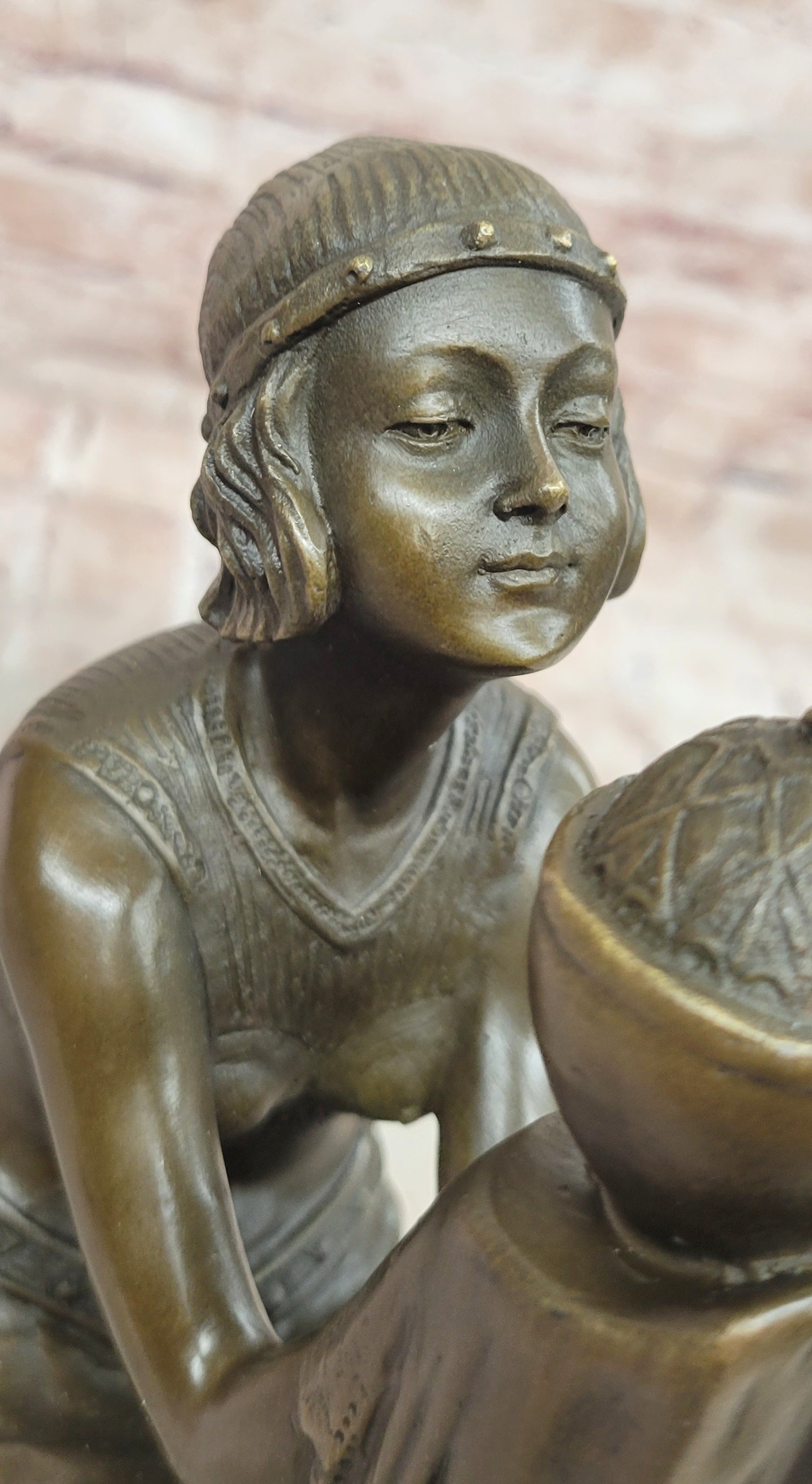 Art Nouveau Bronze Sculpture By Georges Duvernet Signed Elegant Collectible