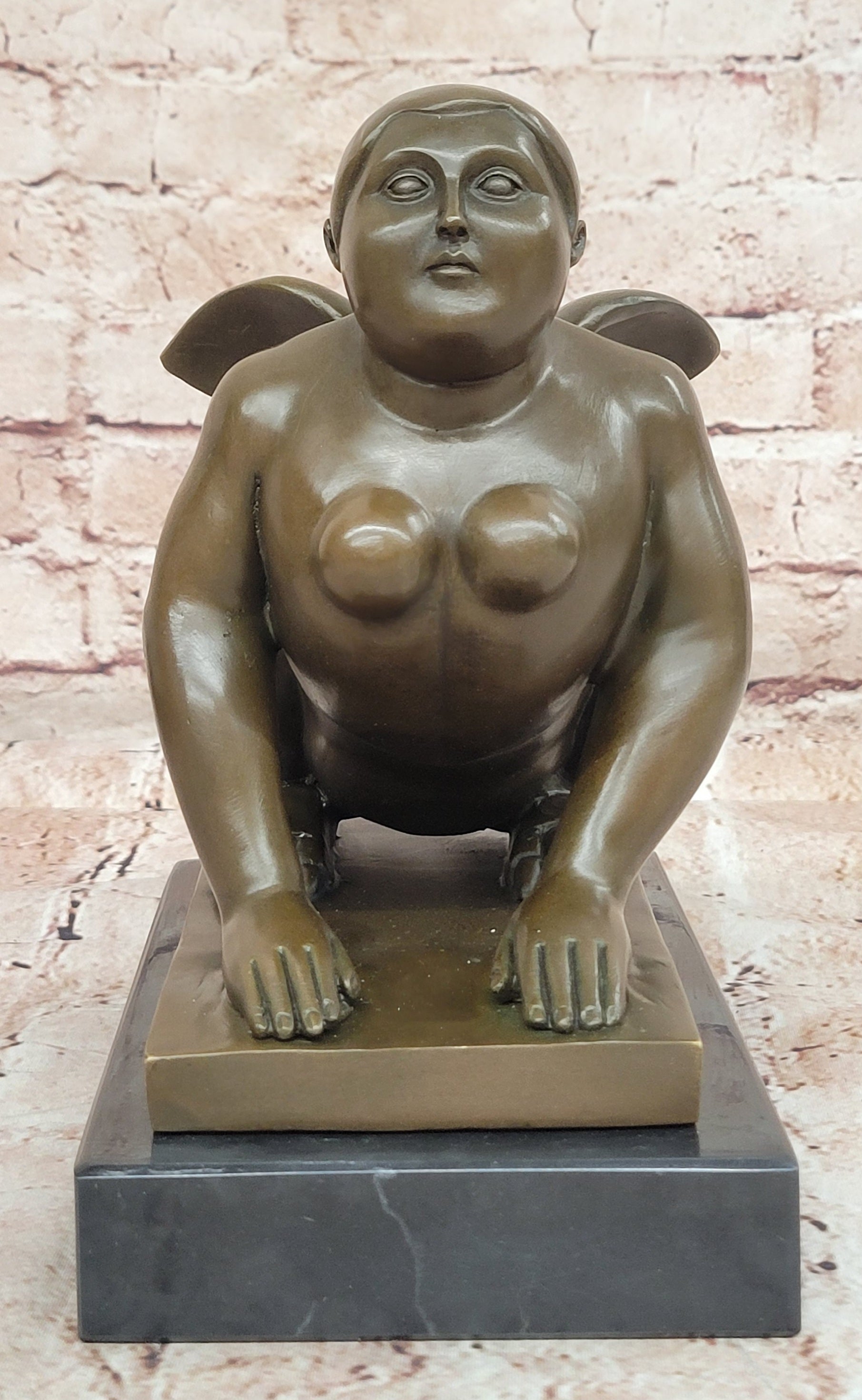 FRENCH EMPIRE HOME OFFICE DECOR BRONZE-Ormolu-SPHINX/Egyptian Revival Figurine