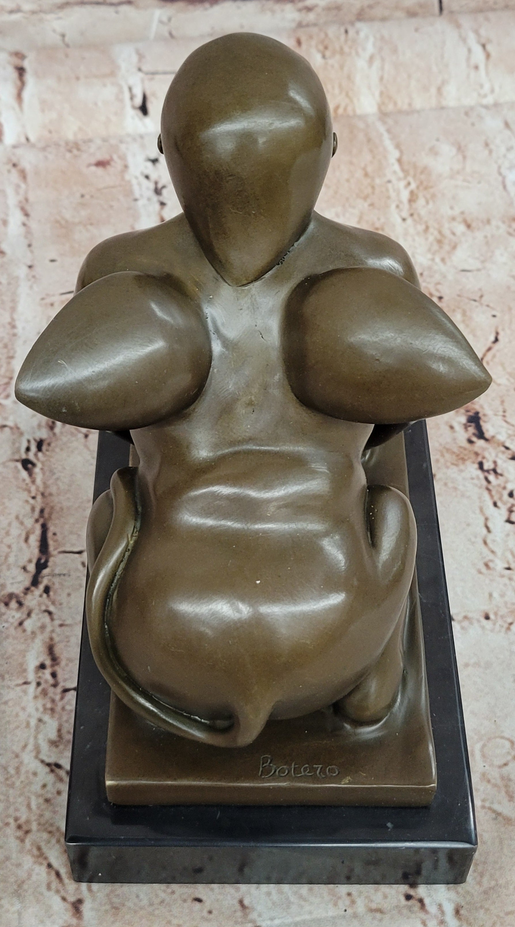 FRENCH EMPIRE HOME OFFICE DECOR BRONZE-Ormolu-SPHINX/Egyptian Revival Figurine