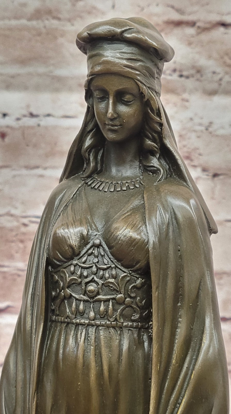 French Bronze Orientalist Sculpture “The Water Carrier” by Alonzo - Collectible