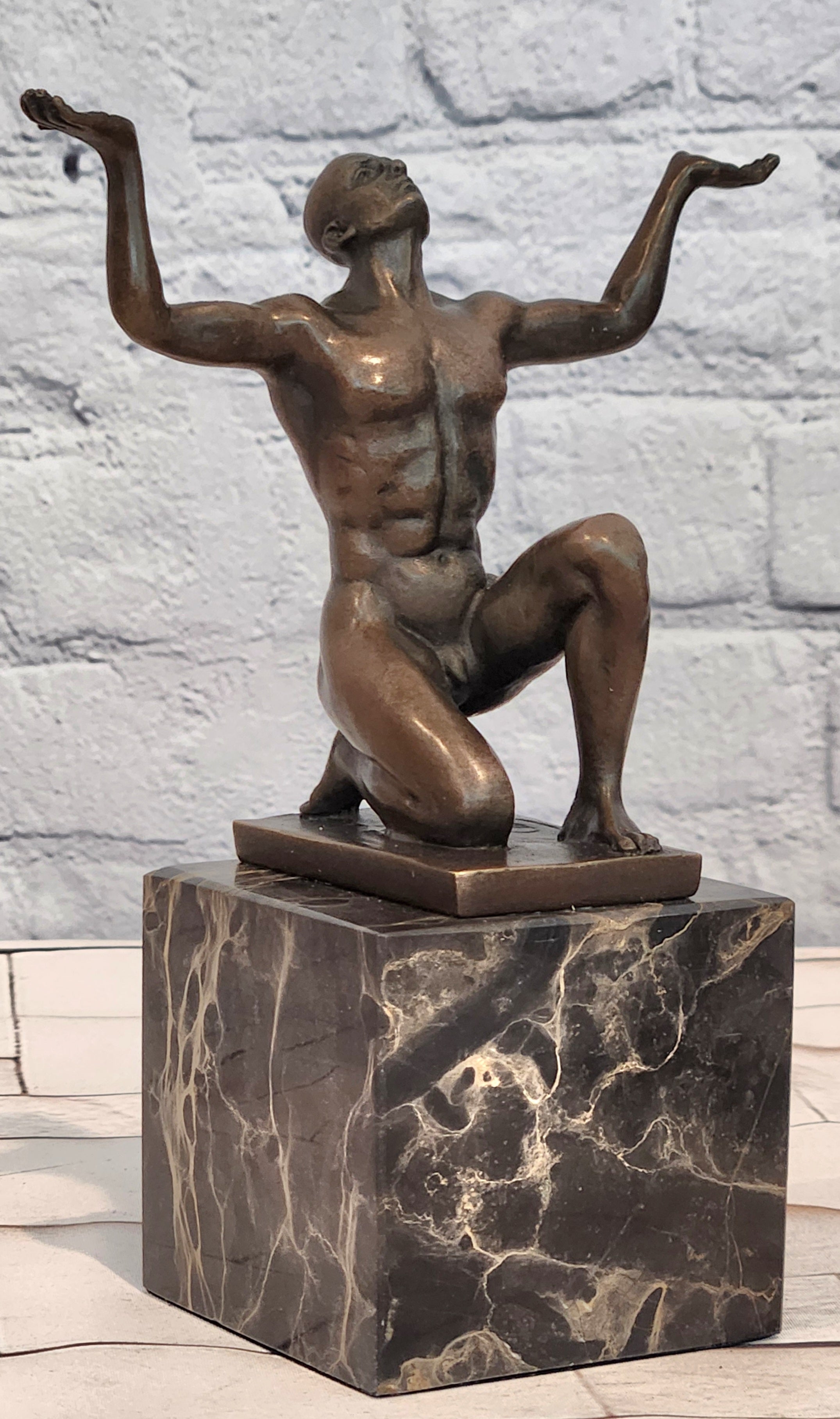 Fine Arts-Exclusive Bronze Sculptures luxury interior exclusive Adonis