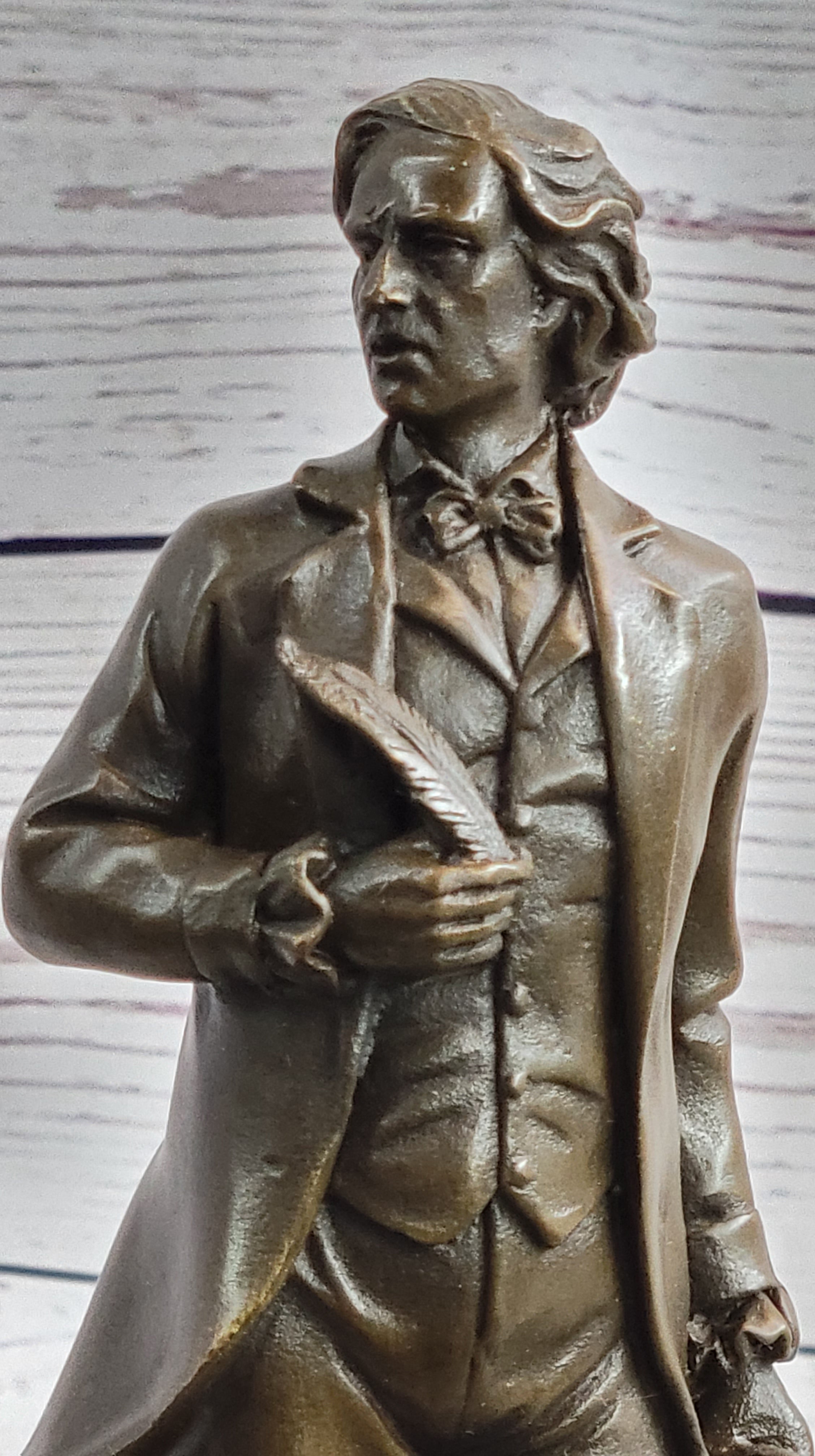 Thomas Jefferson Solid Bronze Statue – Authentic Home & Office Decor