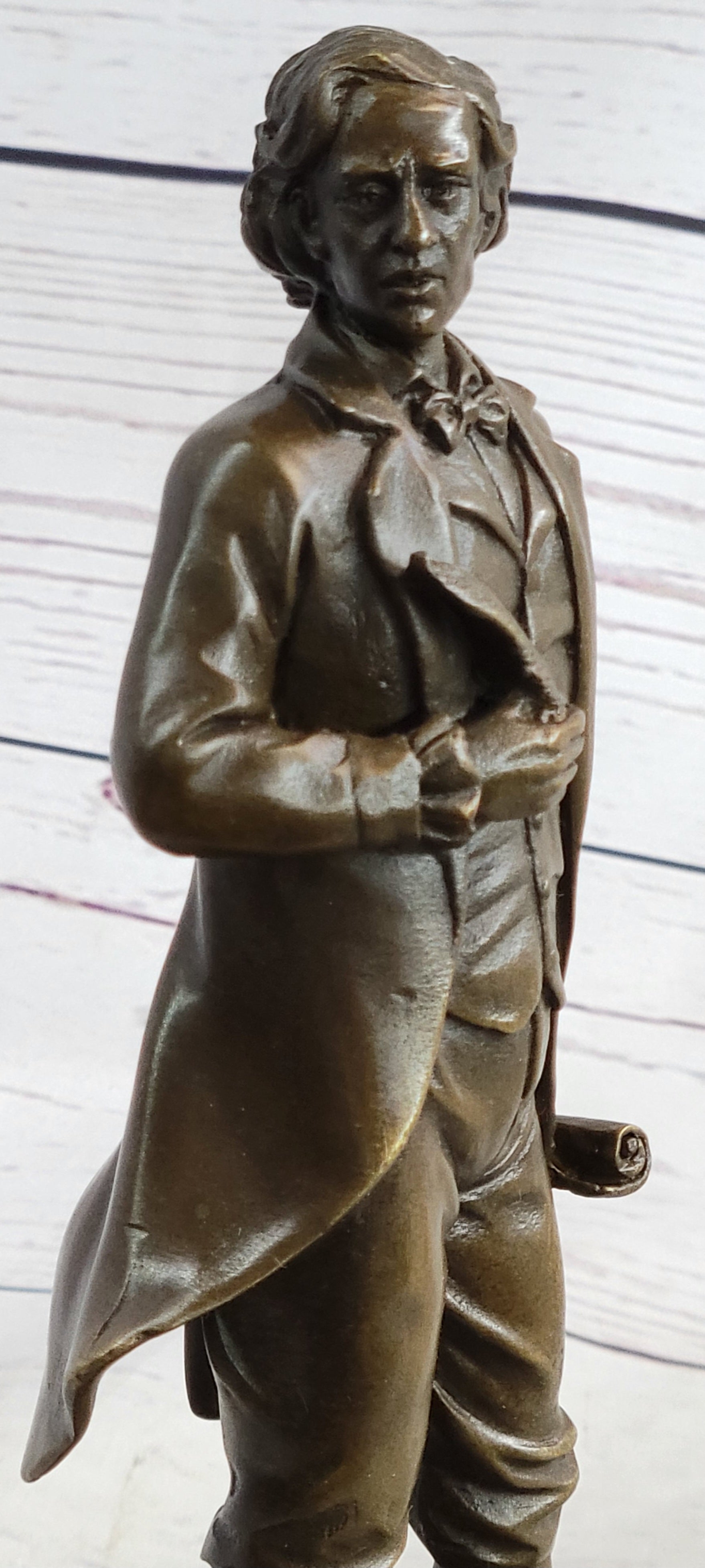 Thomas Jefferson Solid Bronze Statue – Authentic Home & Office Decor