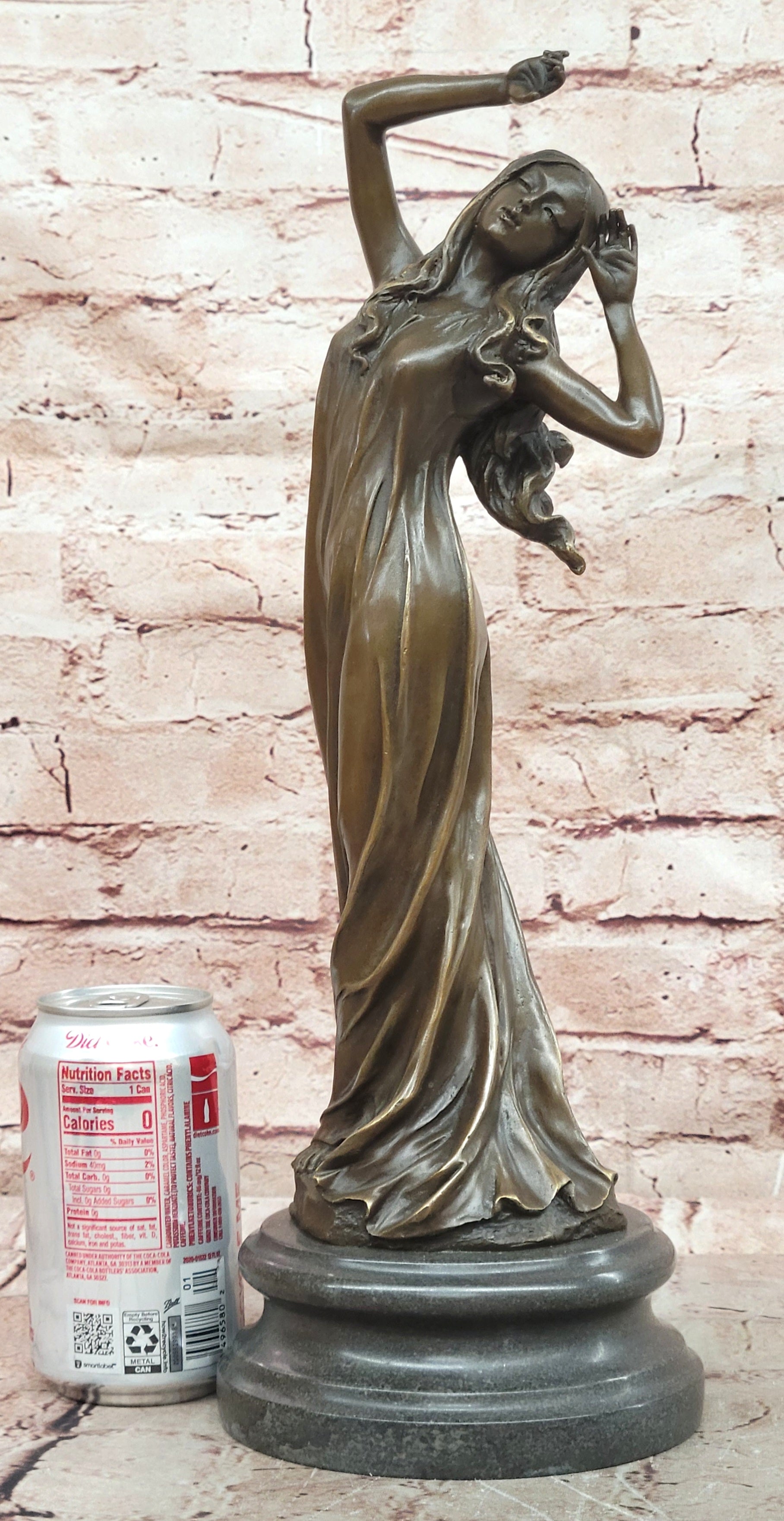 Museum Quality Cesaro Mother Nature Bronze Sculpture Hot Cast Collectible